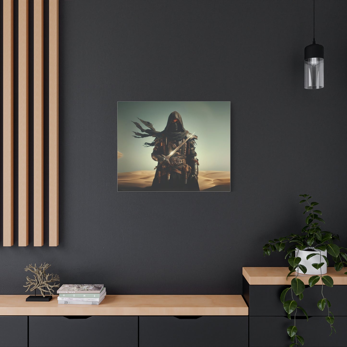 Guerrier du desert - Toile