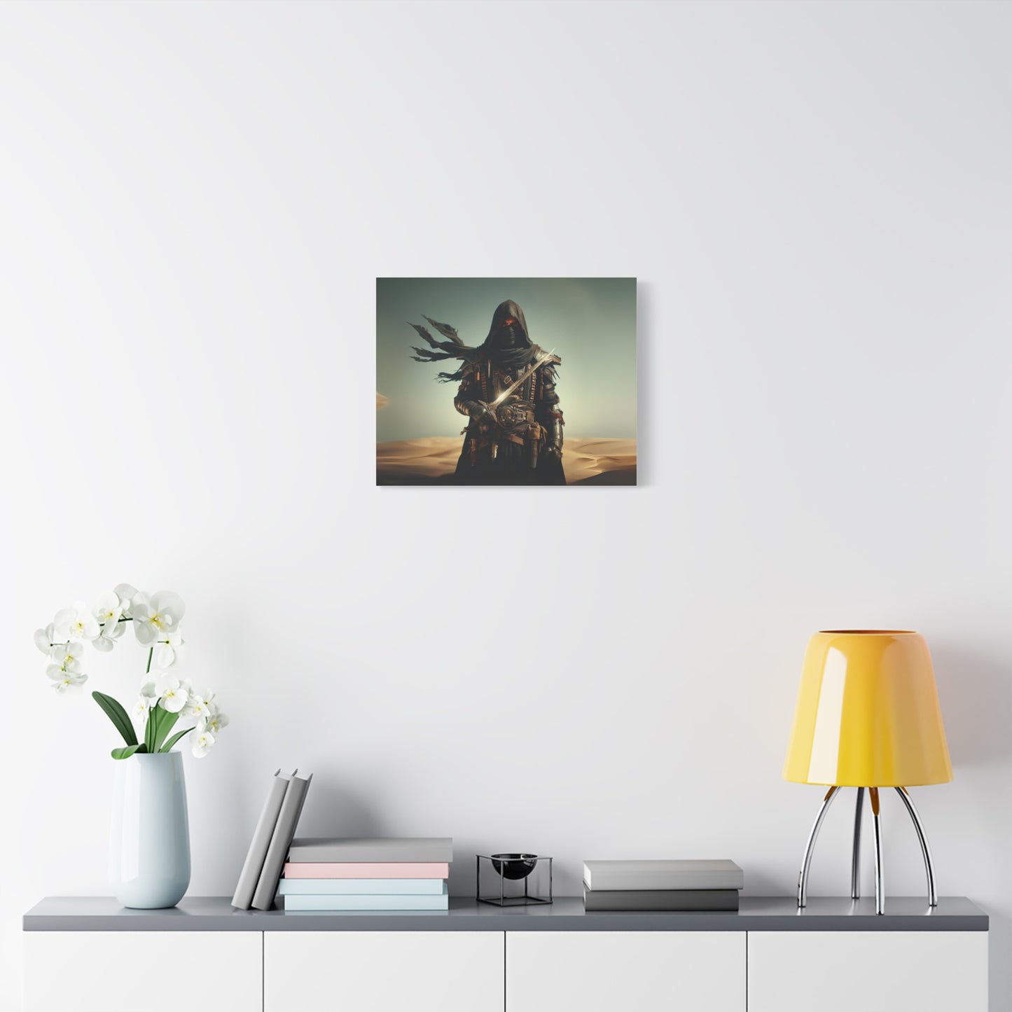 Guerrier du desert - Toile