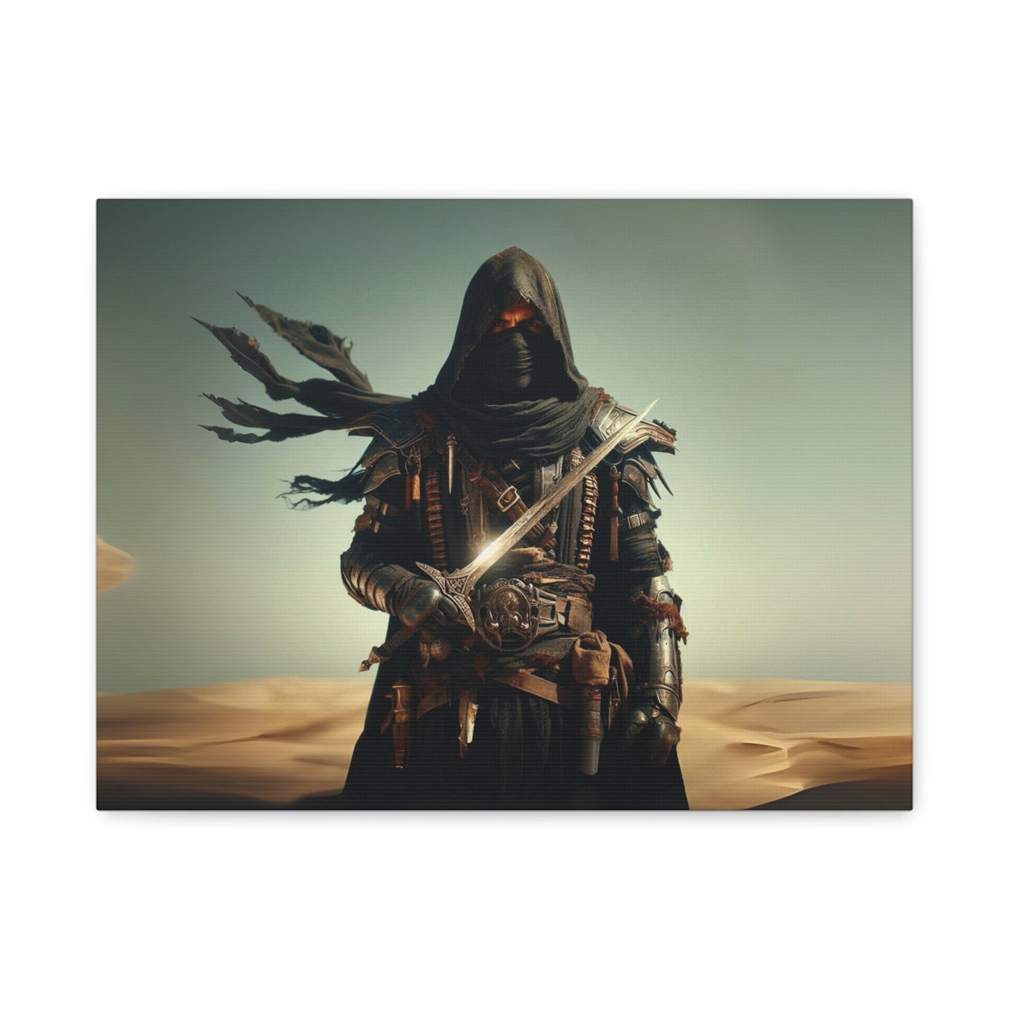 Guerrier du desert - Toile