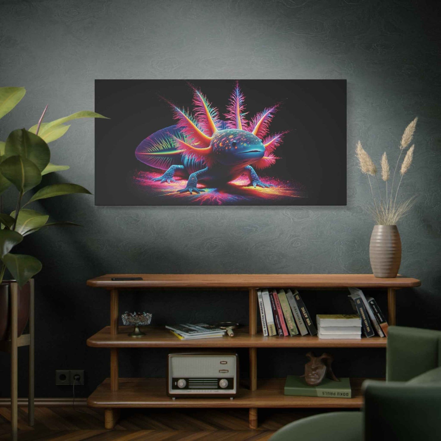 Luma – L’Axolotl Néon Mystique