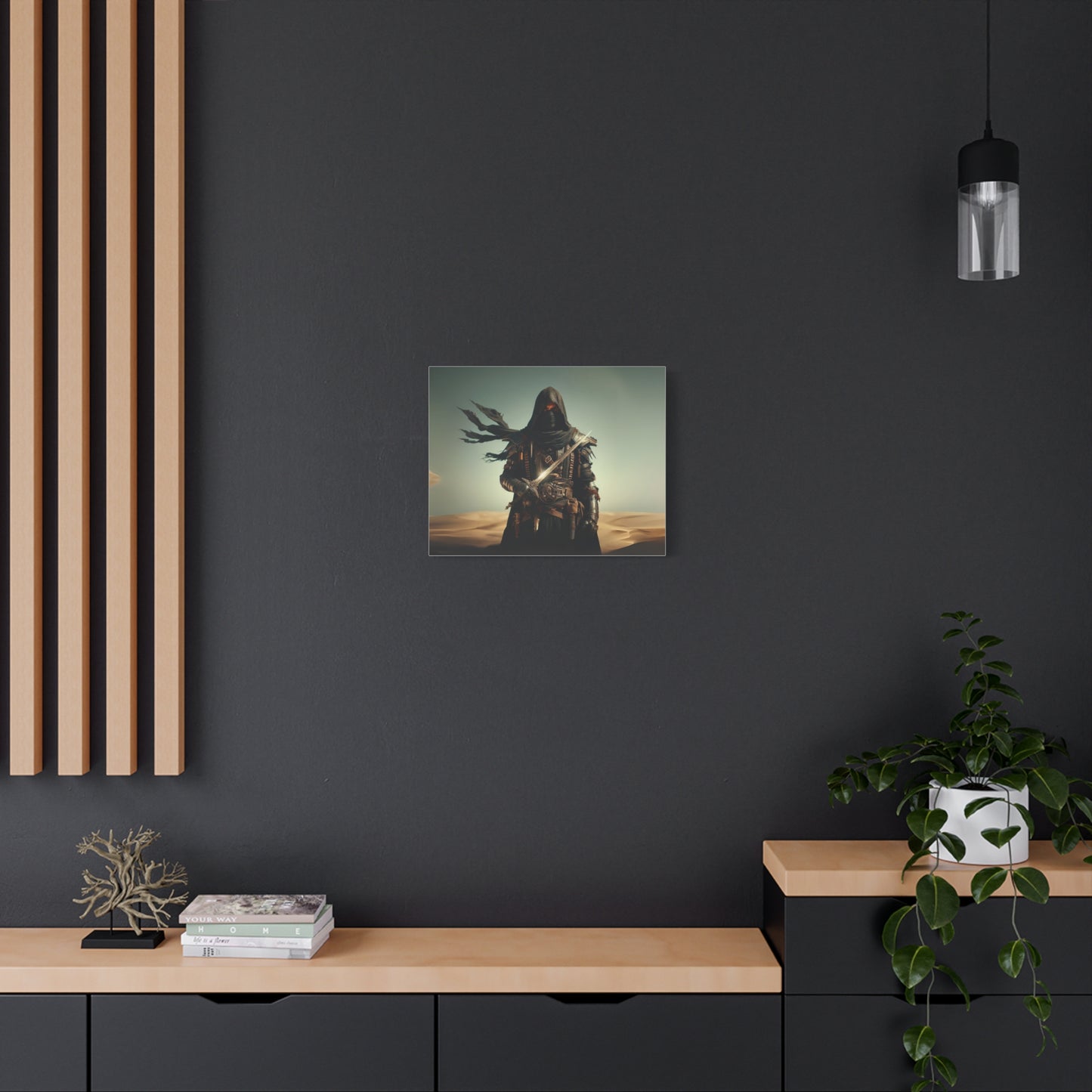Guerrier du desert - Toile