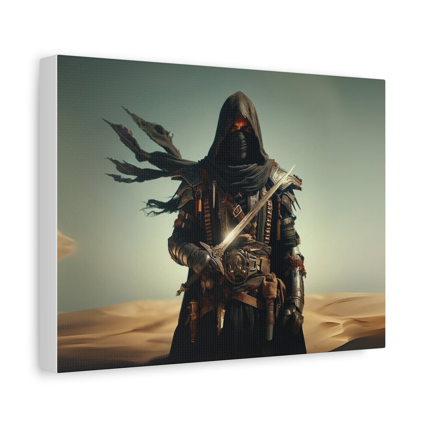 Guerrier du desert - Toile