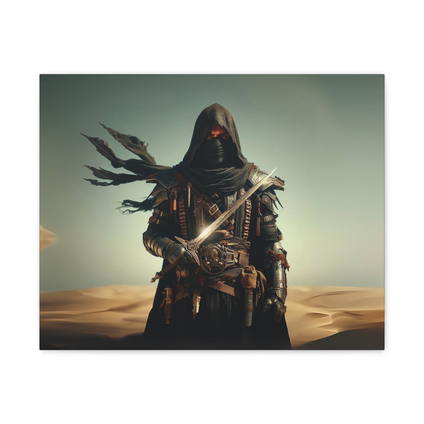 Guerrier du desert - Toile