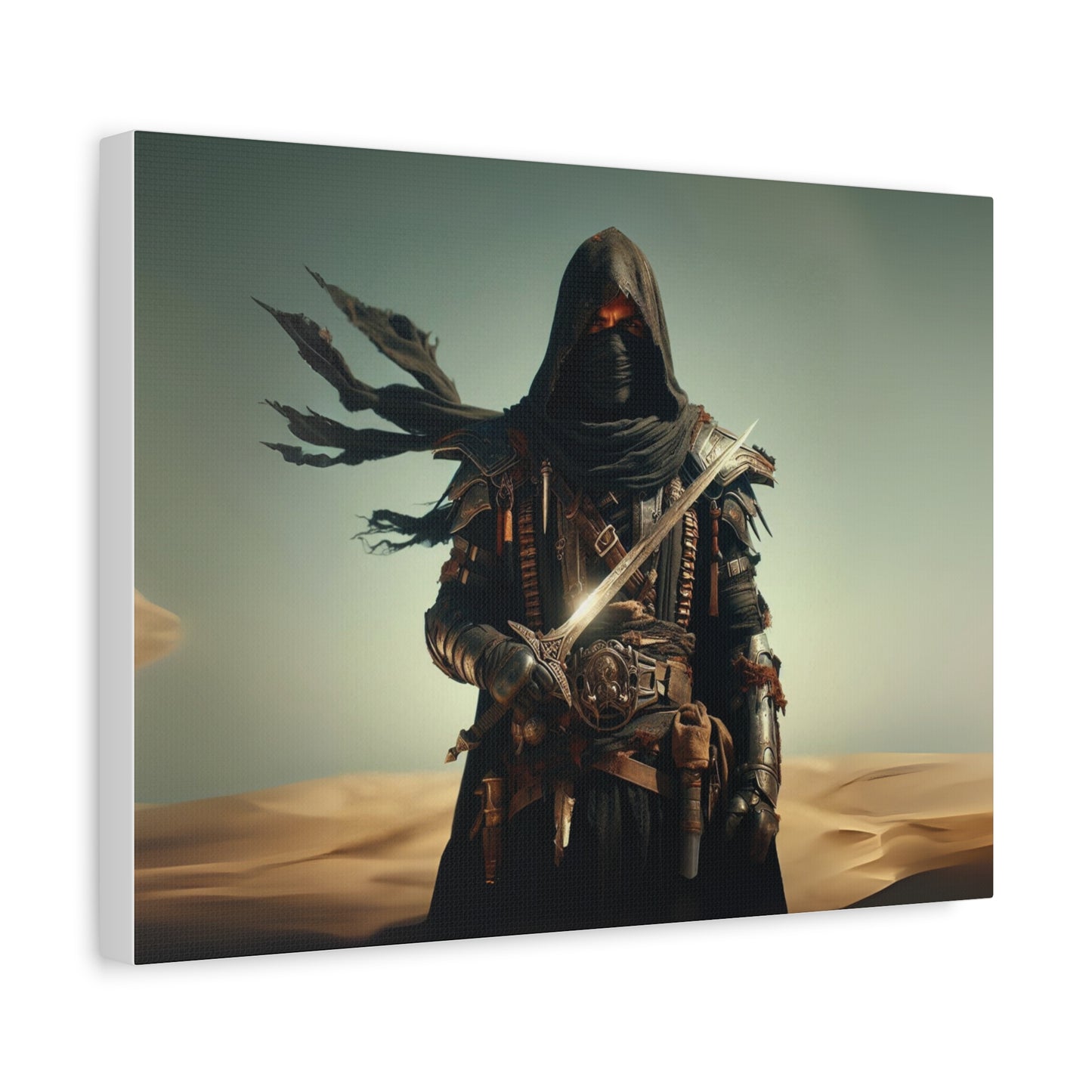 Guerrier du desert - Toile