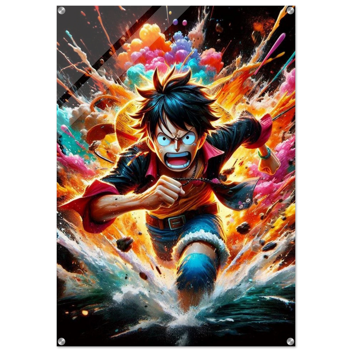 Luffy Art Pop -