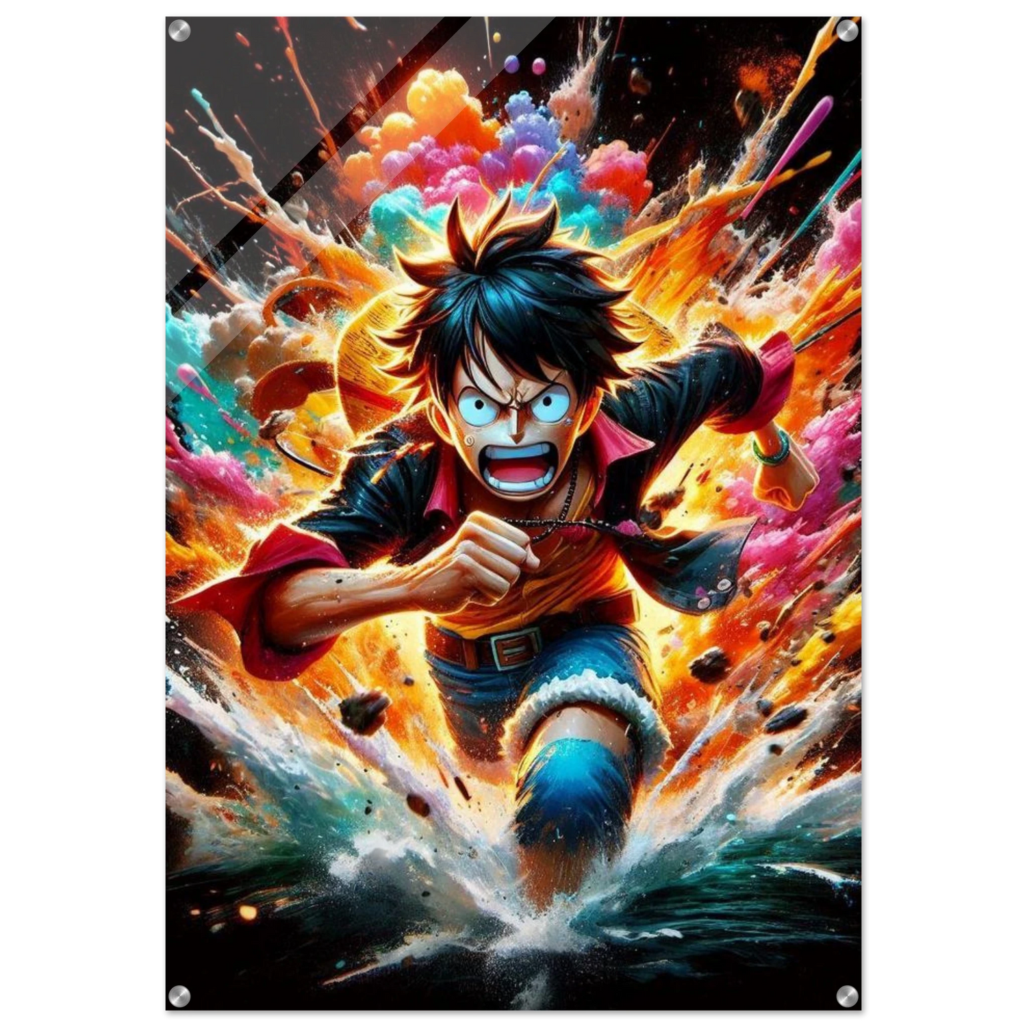 Luffy Art Pop -