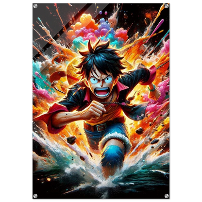 Luffy Art Pop -