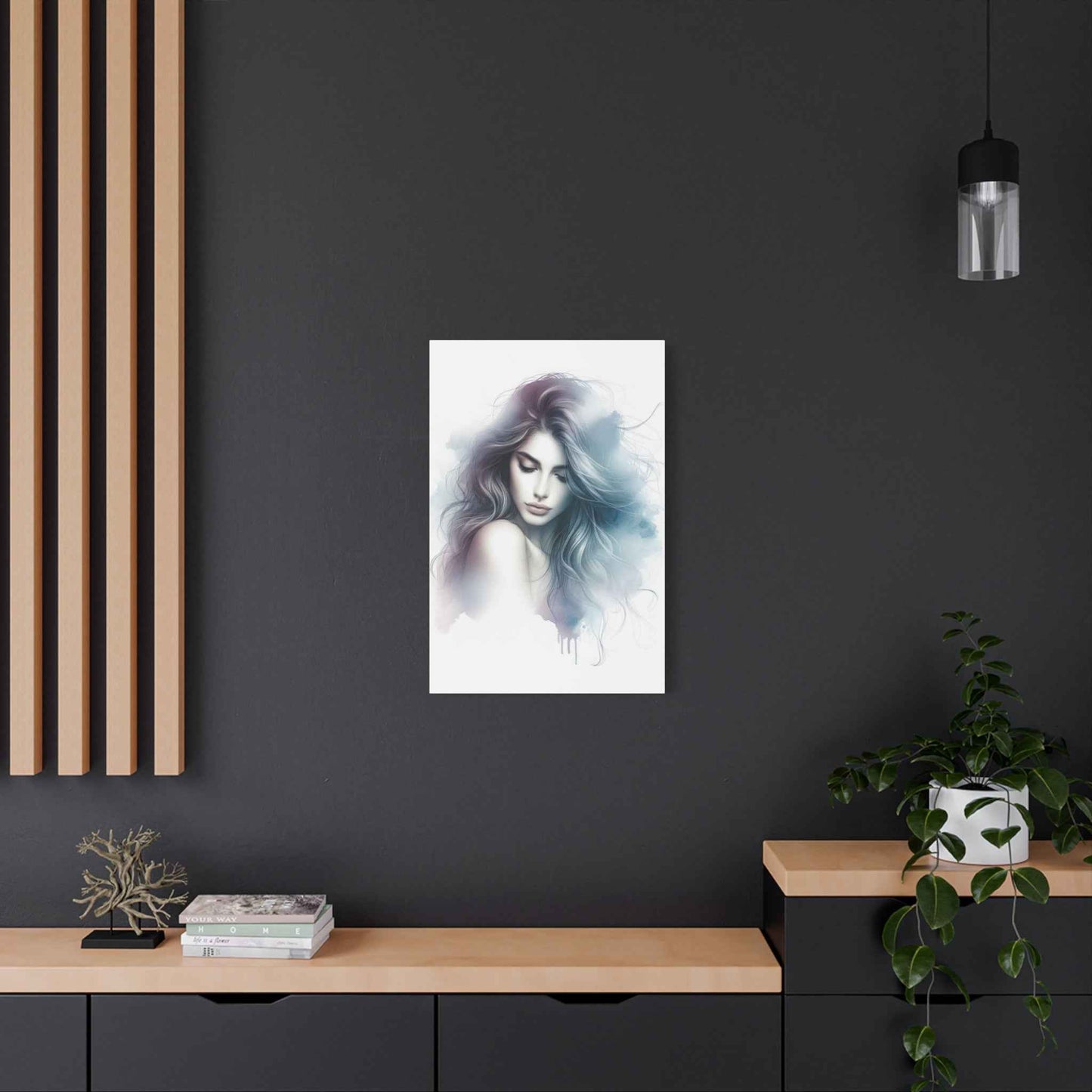 Portrait artistique femme - Œuvre unique pour sublimer votre espace