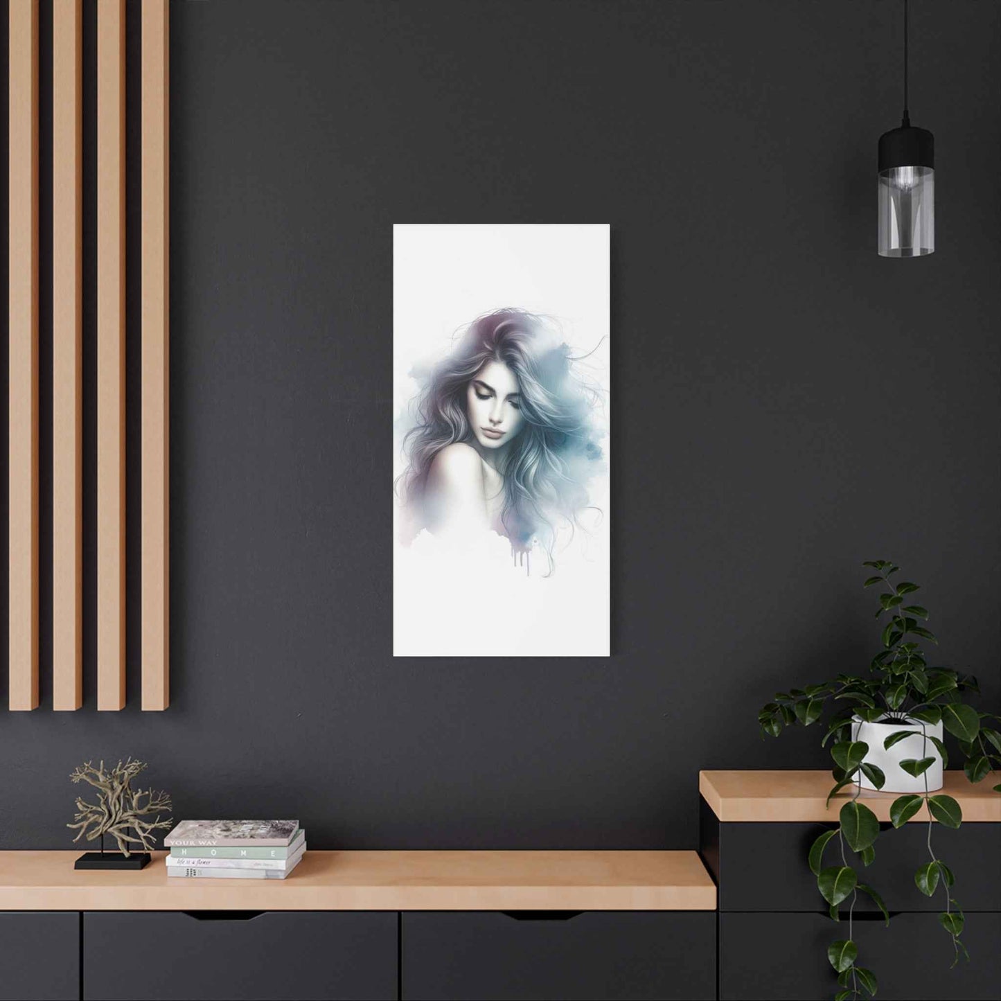 Portrait artistique femme - Œuvre unique pour sublimer votre espace