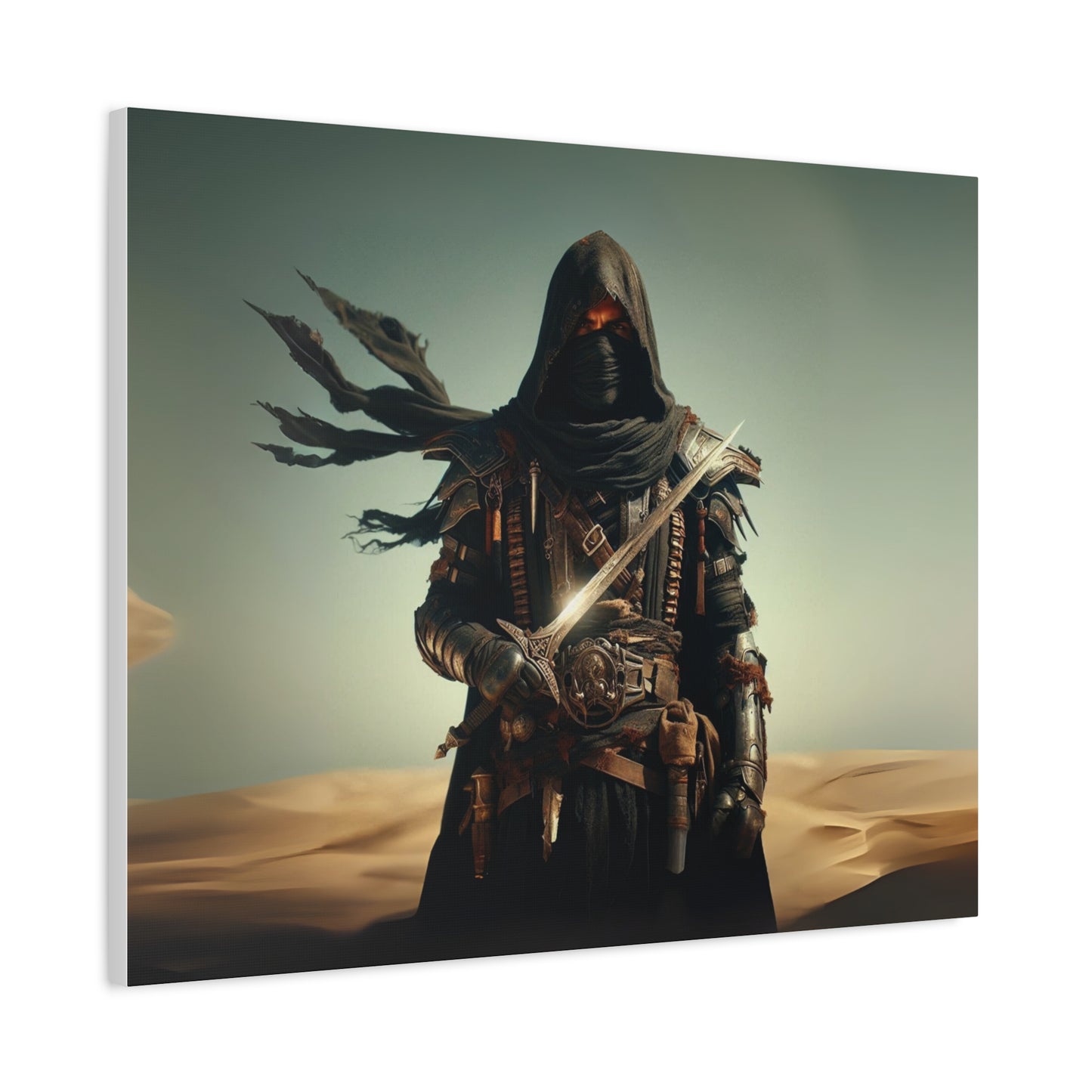Guerrier du desert - Toile