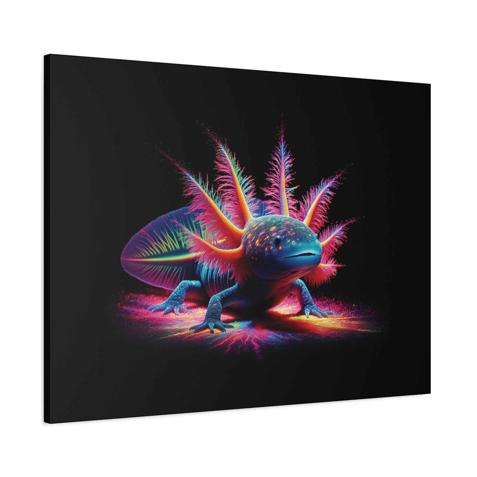 Luma – L’Axolotl Néon Mystique