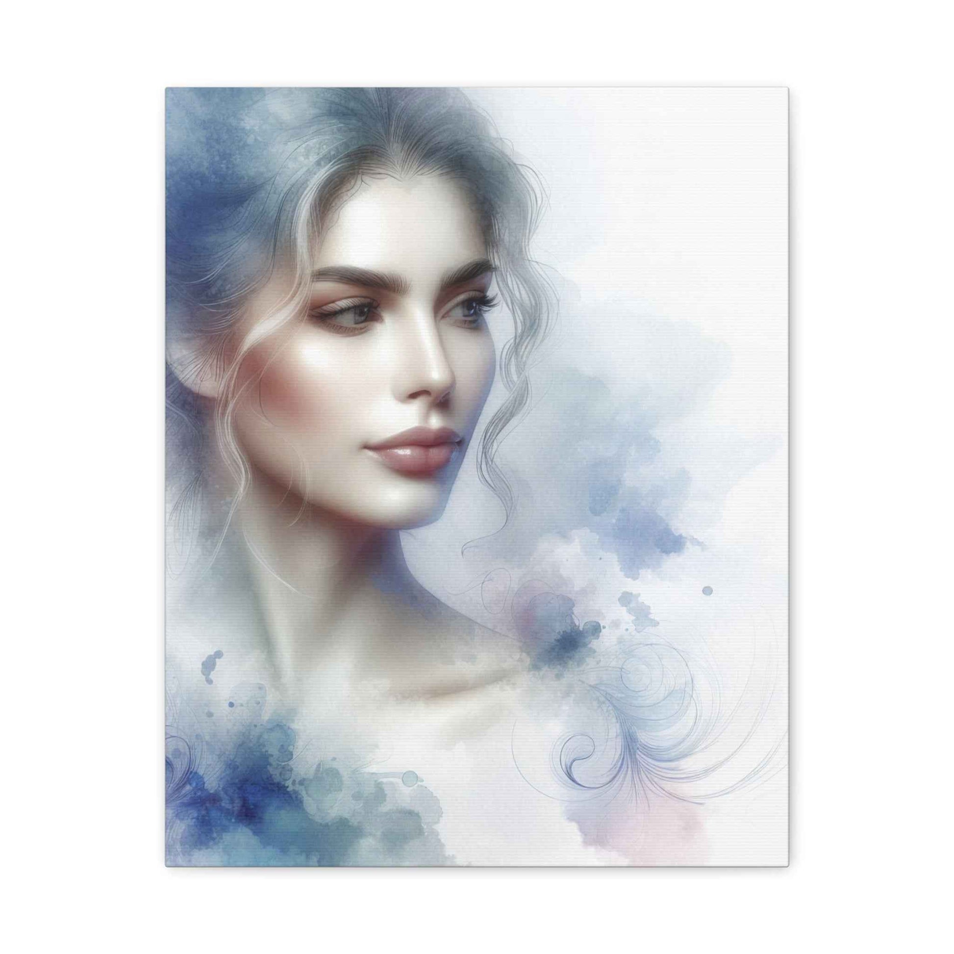 Portrait femme artistique - Art unique pour embellir votre intérieur