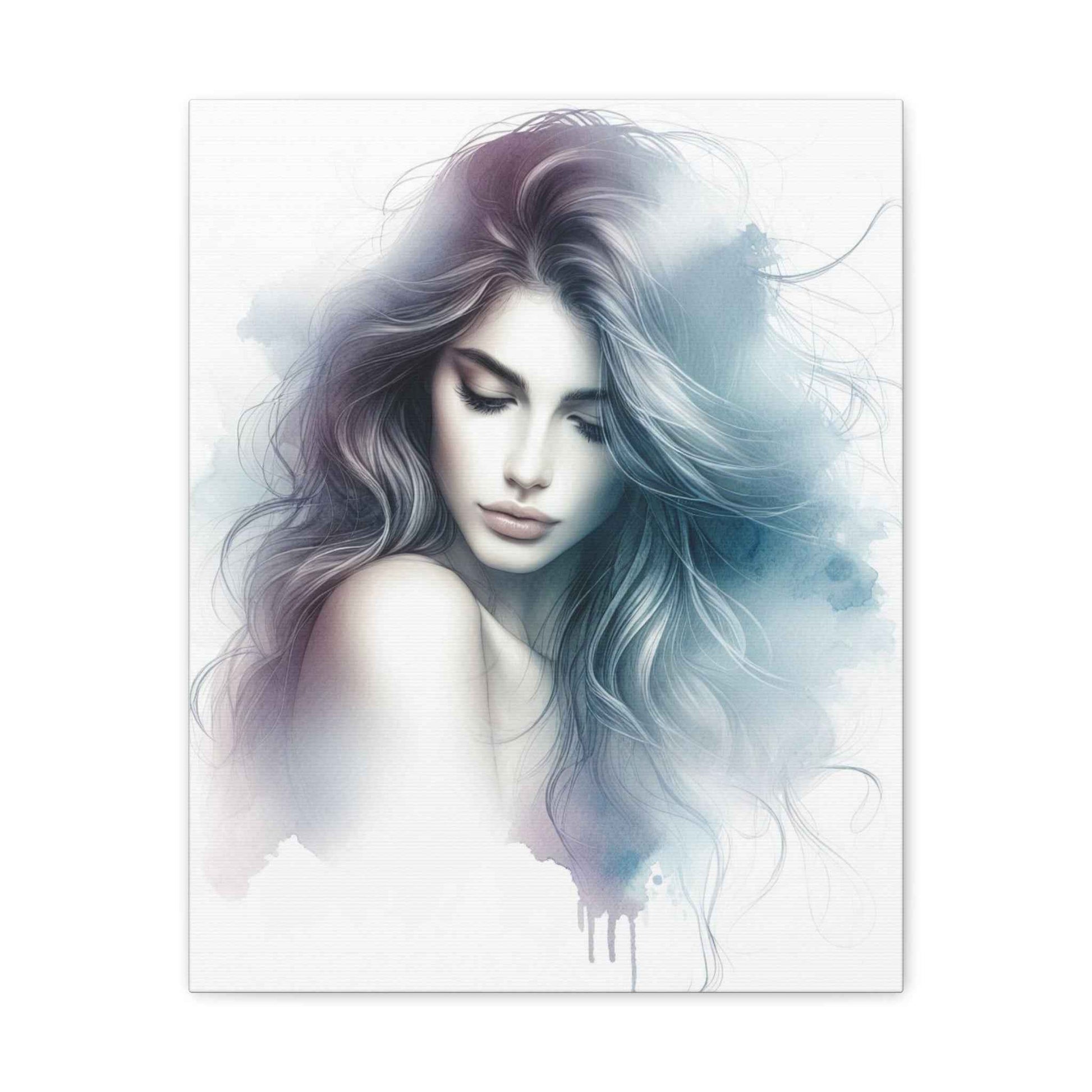 Portrait artistique femme - Œuvre unique pour sublimer votre espace