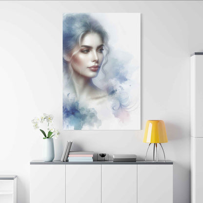 Portrait femme artistique - Art unique pour embellir votre intérieur