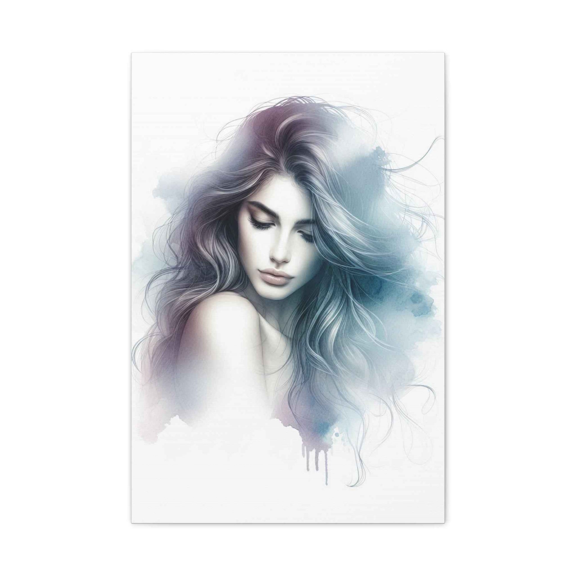 Portrait artistique femme - Œuvre unique pour sublimer votre espace