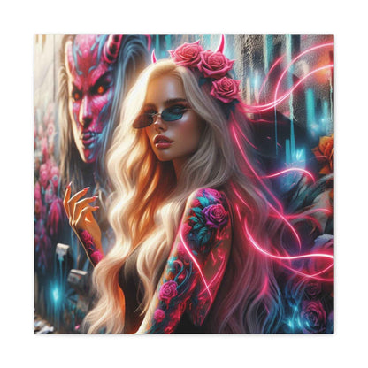 Portrait femme artistique unique en édition limitée - Portrait de femme exclusif