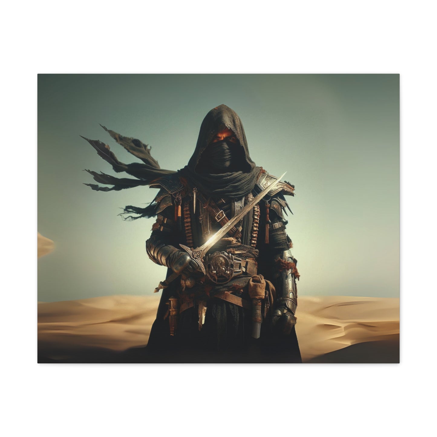 Guerrier du desert - Toile