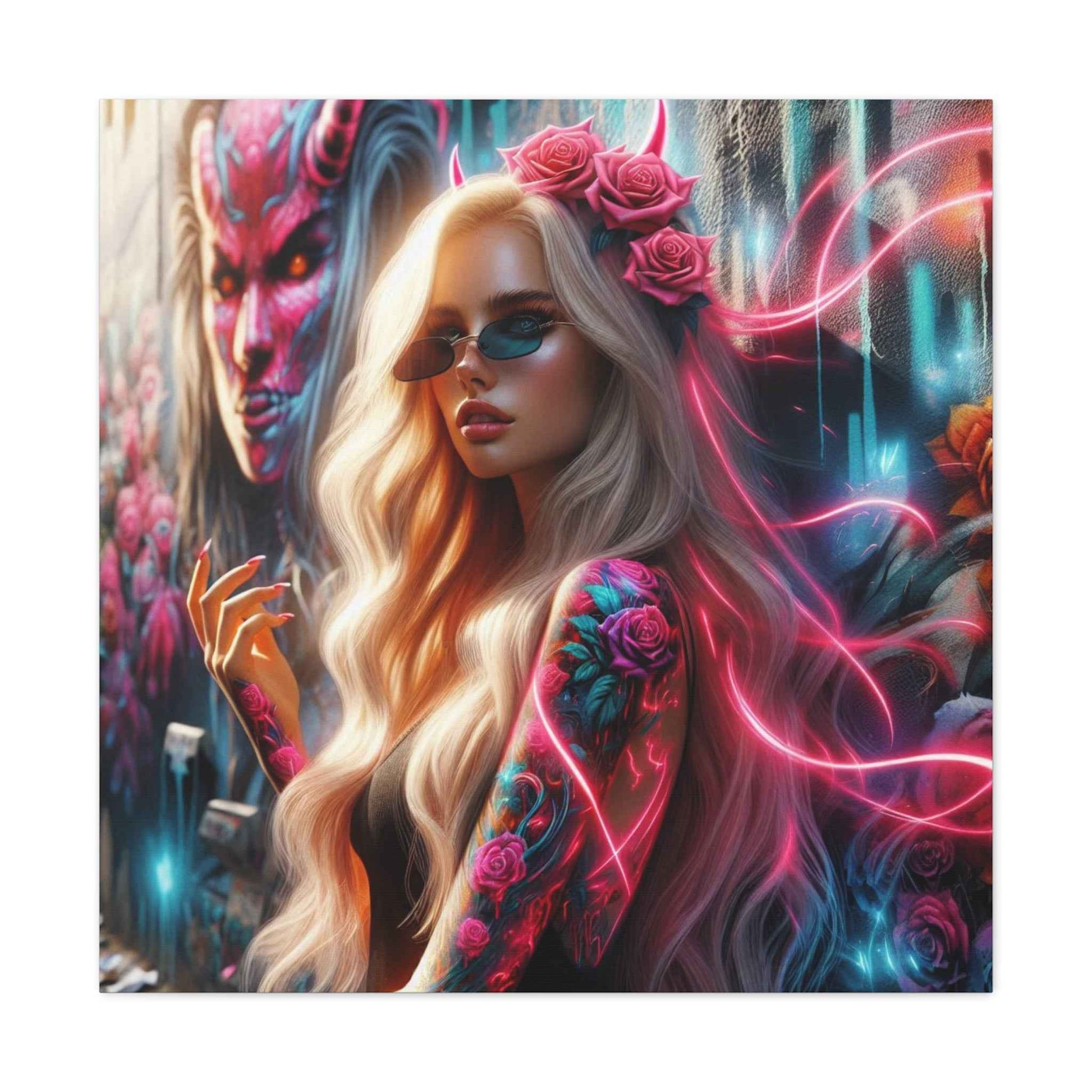 Portrait femme artistique unique en édition limitée - Portrait de femme exclusif