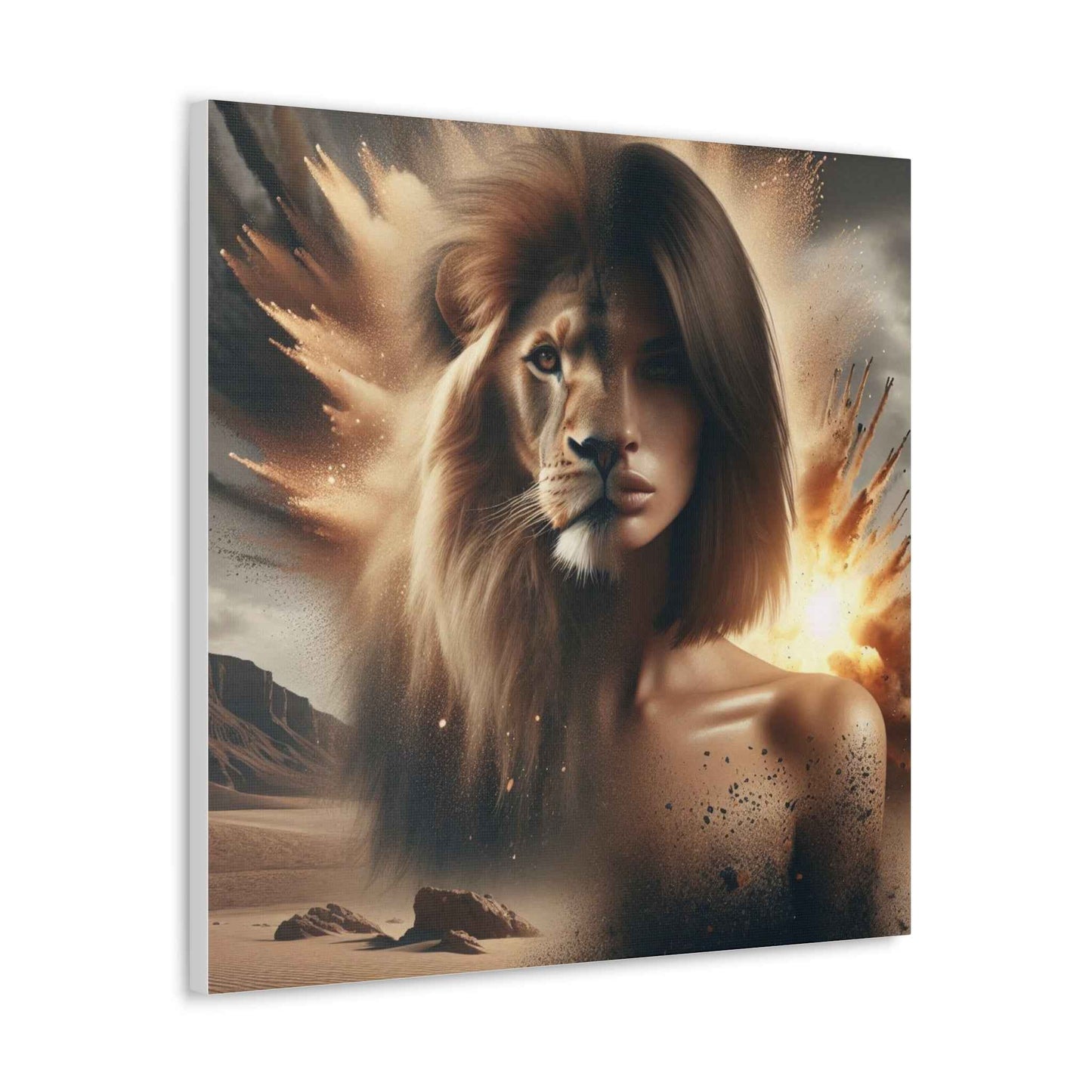 Femme Lion : Force et Élégance Réunies