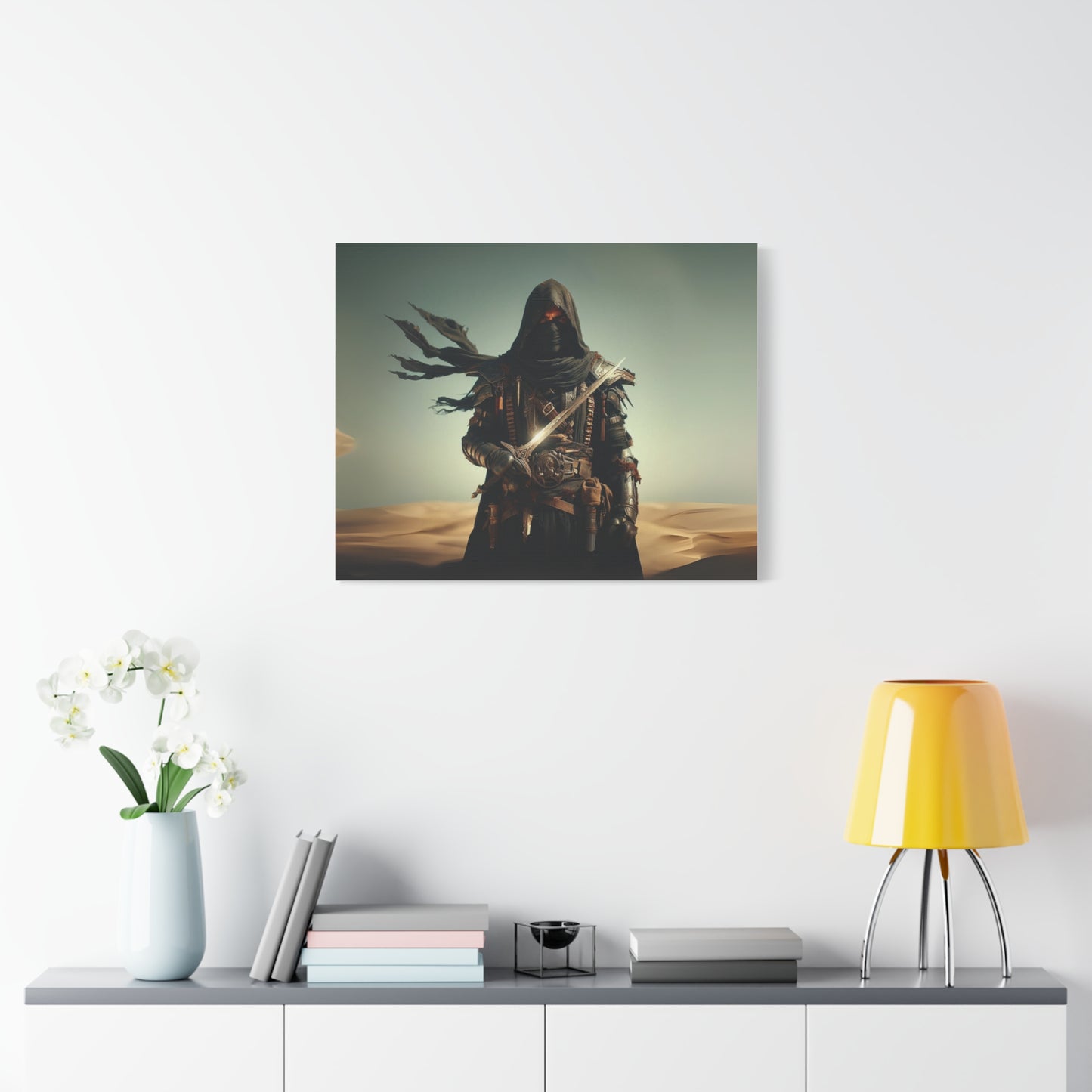 Guerrier du desert - Toile