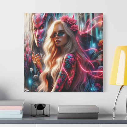 Portrait femme artistique unique en édition limitée - Portrait de femme exclusif