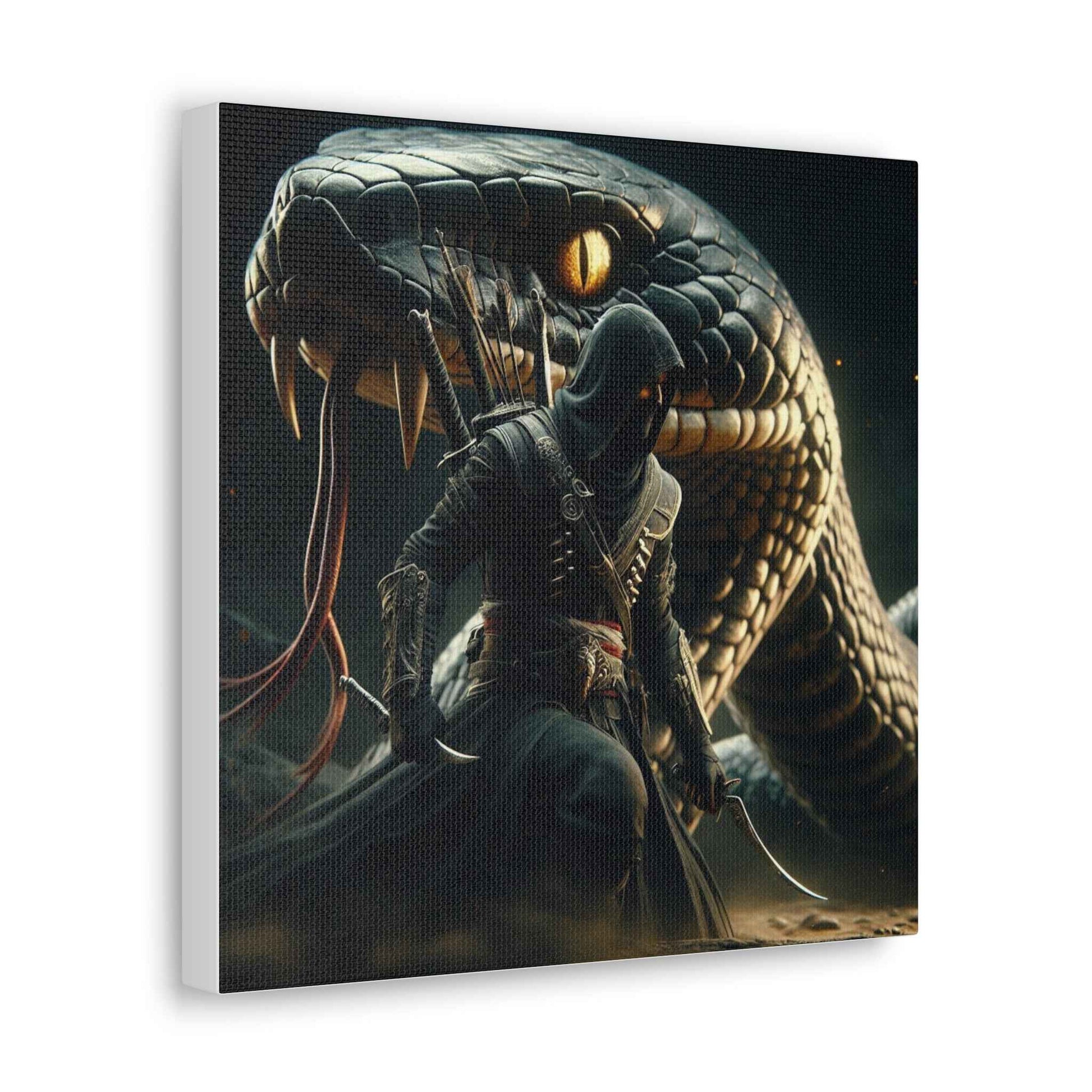 Guerrier Sombre - Figure Épique de Collection pour les Amateurs de Fantaisie