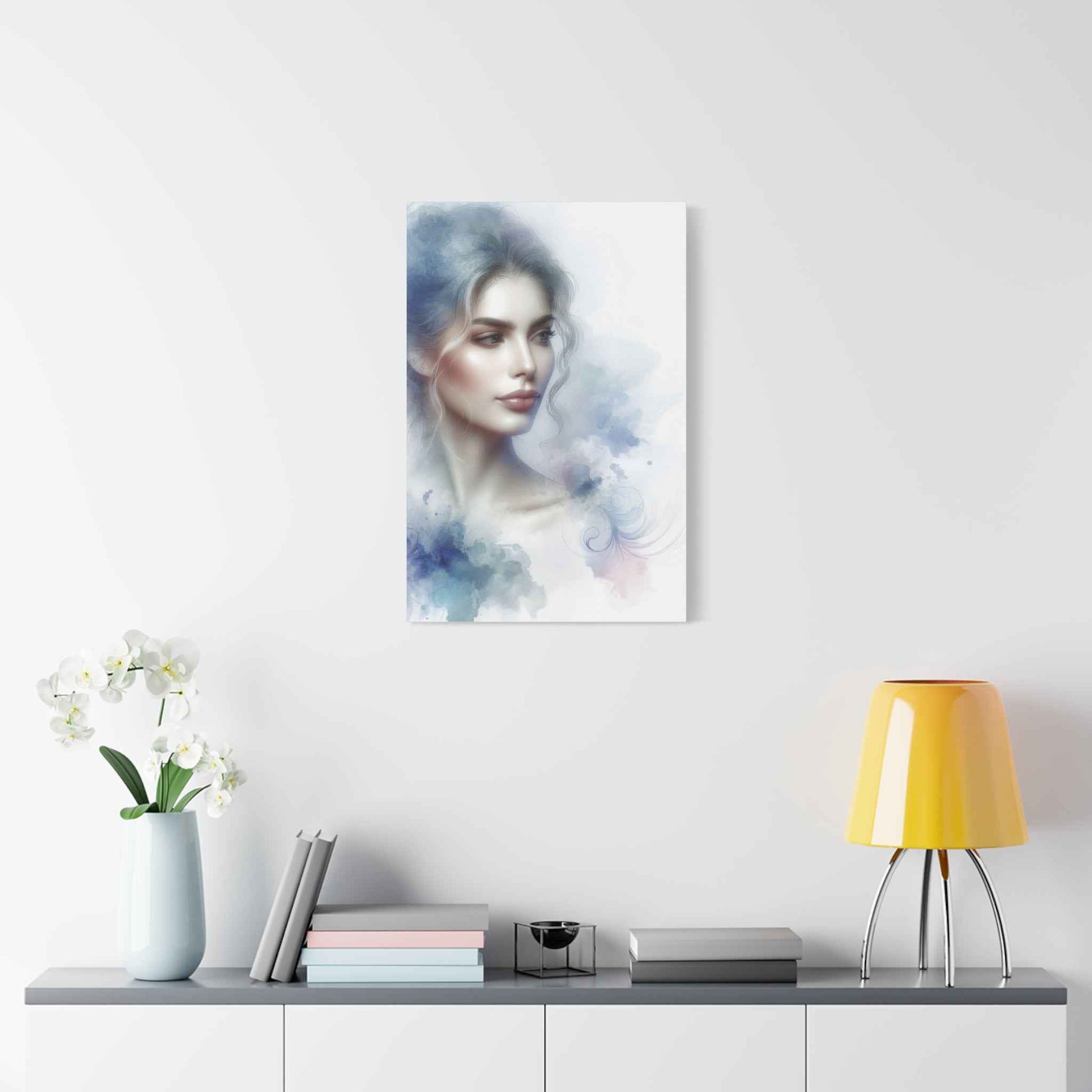 Portrait femme artistique - Art unique pour embellir votre intérieur