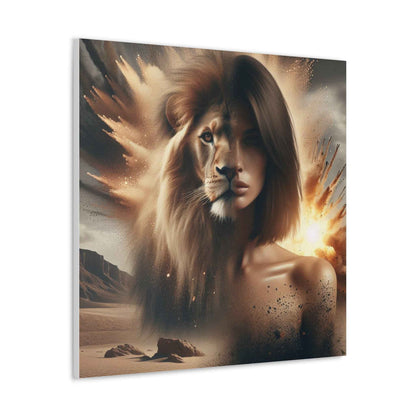 Femme Lion : Force et Élégance Réunies