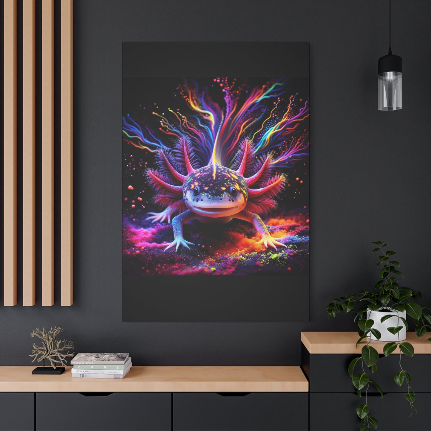 Axolotl Luma - Le compagnon aquatique coloré