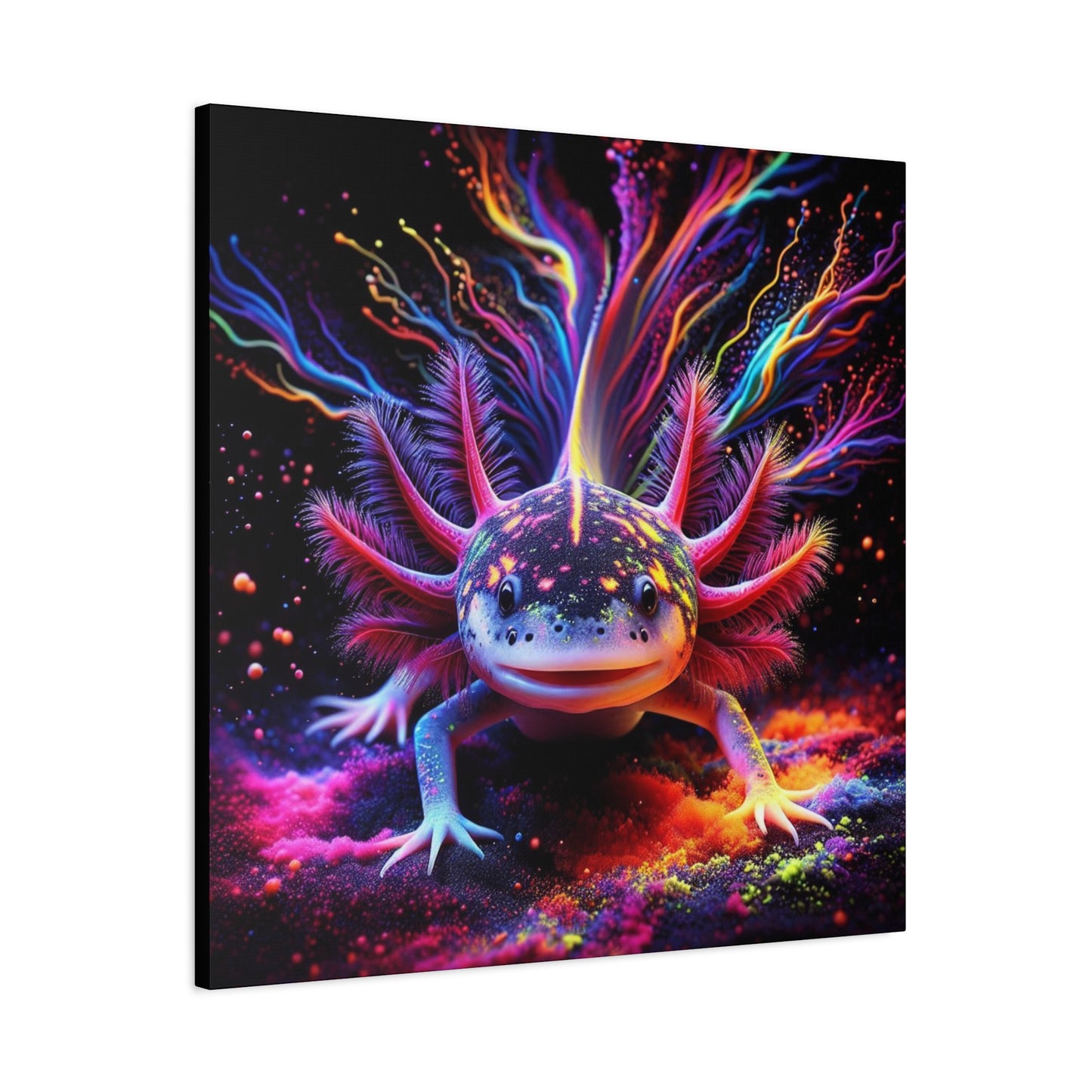 Axolotl Luma - Le compagnon aquatique coloré