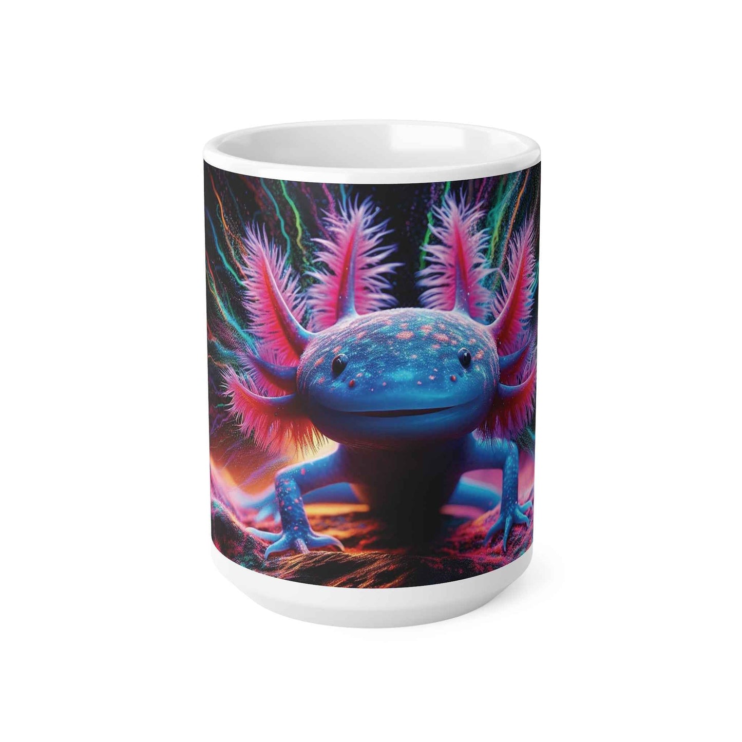 Axolotl Luma - La Créature Aquatique Éblouissante