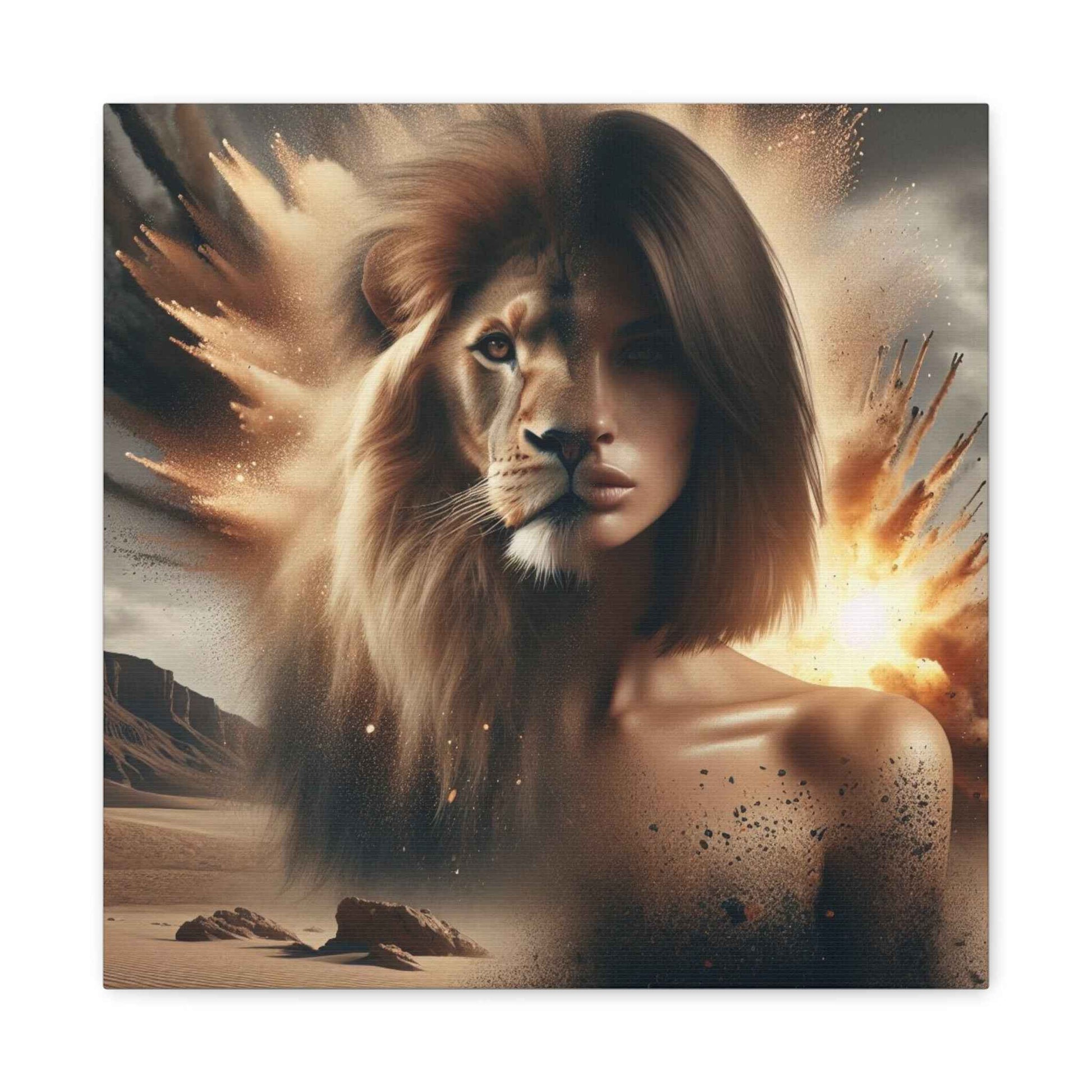 Femme Lion : Force et Élégance Réunies