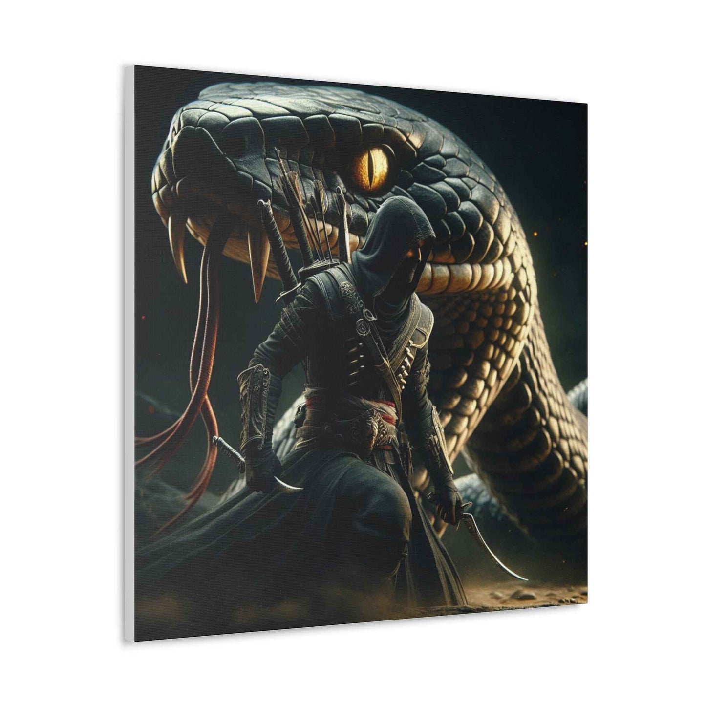 Guerrier Sombre - Figure Épique de Collection pour les Amateurs de Fantaisie