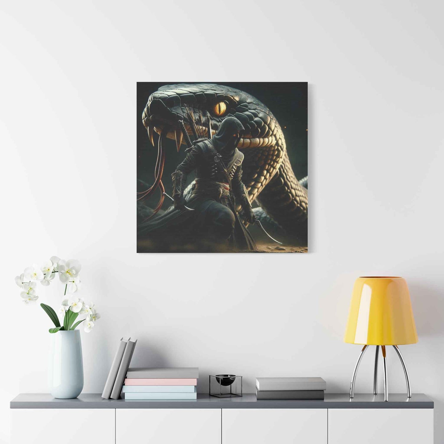 Guerrier Sombre - Figure Épique de Collection pour les Amateurs de Fantaisie