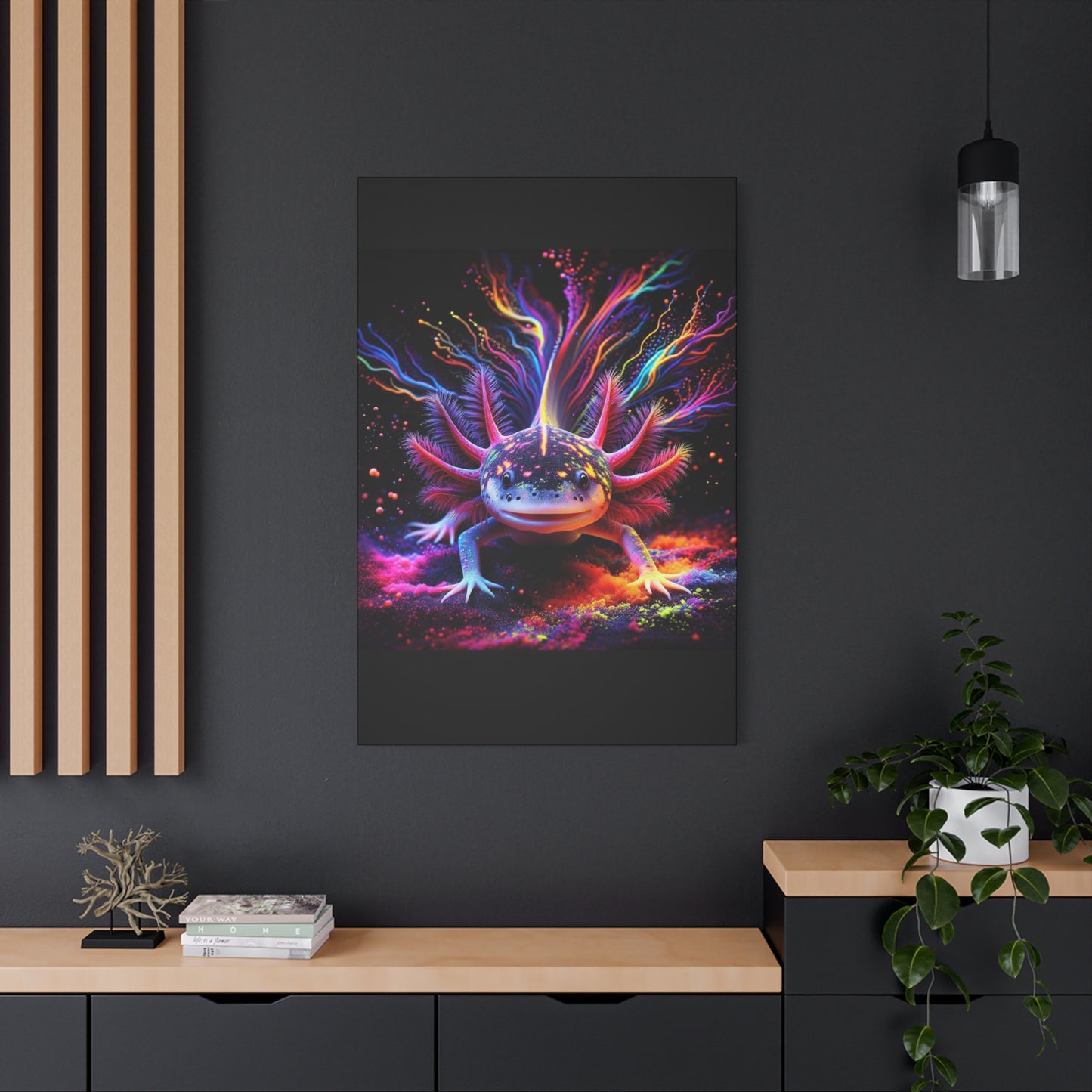 Axolotl Luma - Le compagnon aquatique coloré