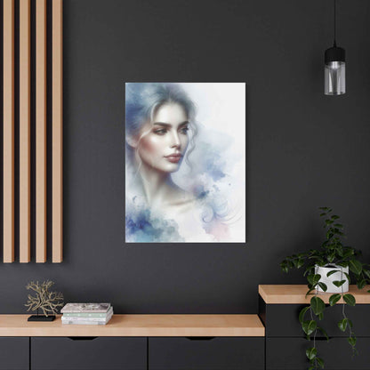 Portrait femme artistique - Art unique pour embellir votre intérieur