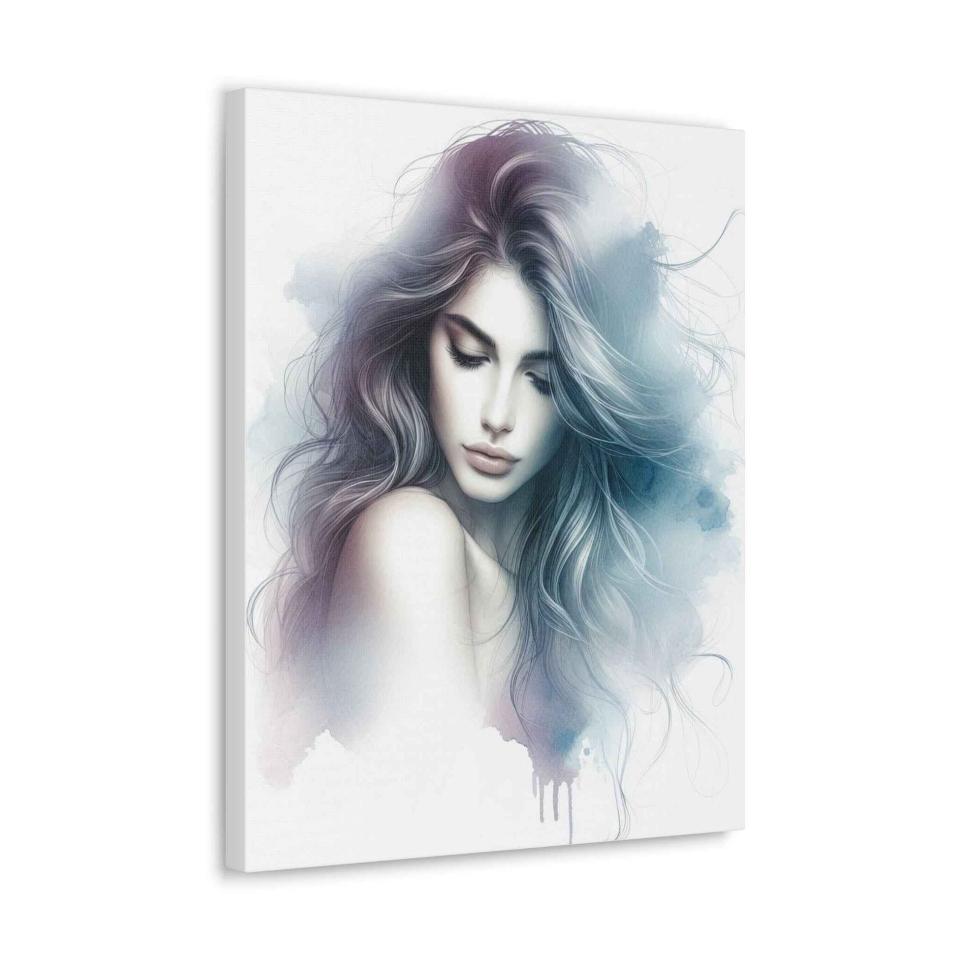 Portrait artistique femme - Œuvre unique pour sublimer votre espace