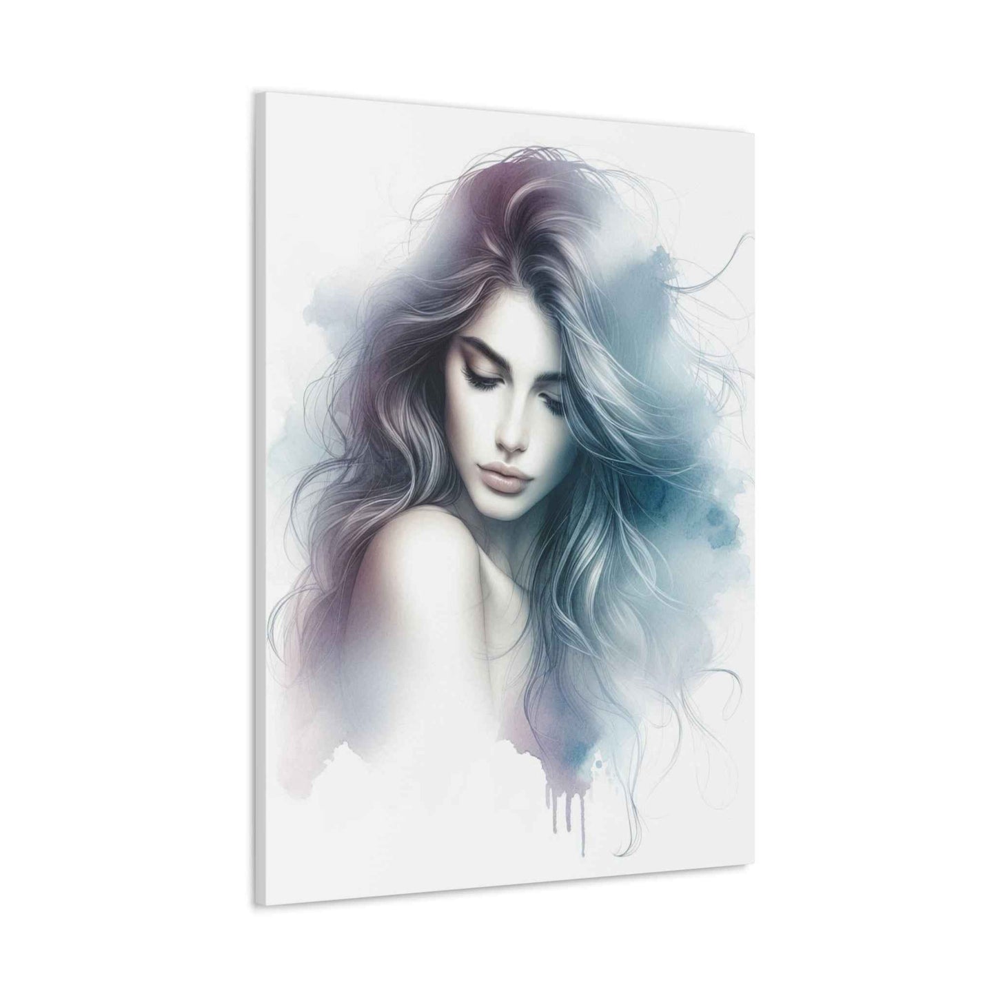 Portrait artistique femme - Œuvre unique pour sublimer votre espace