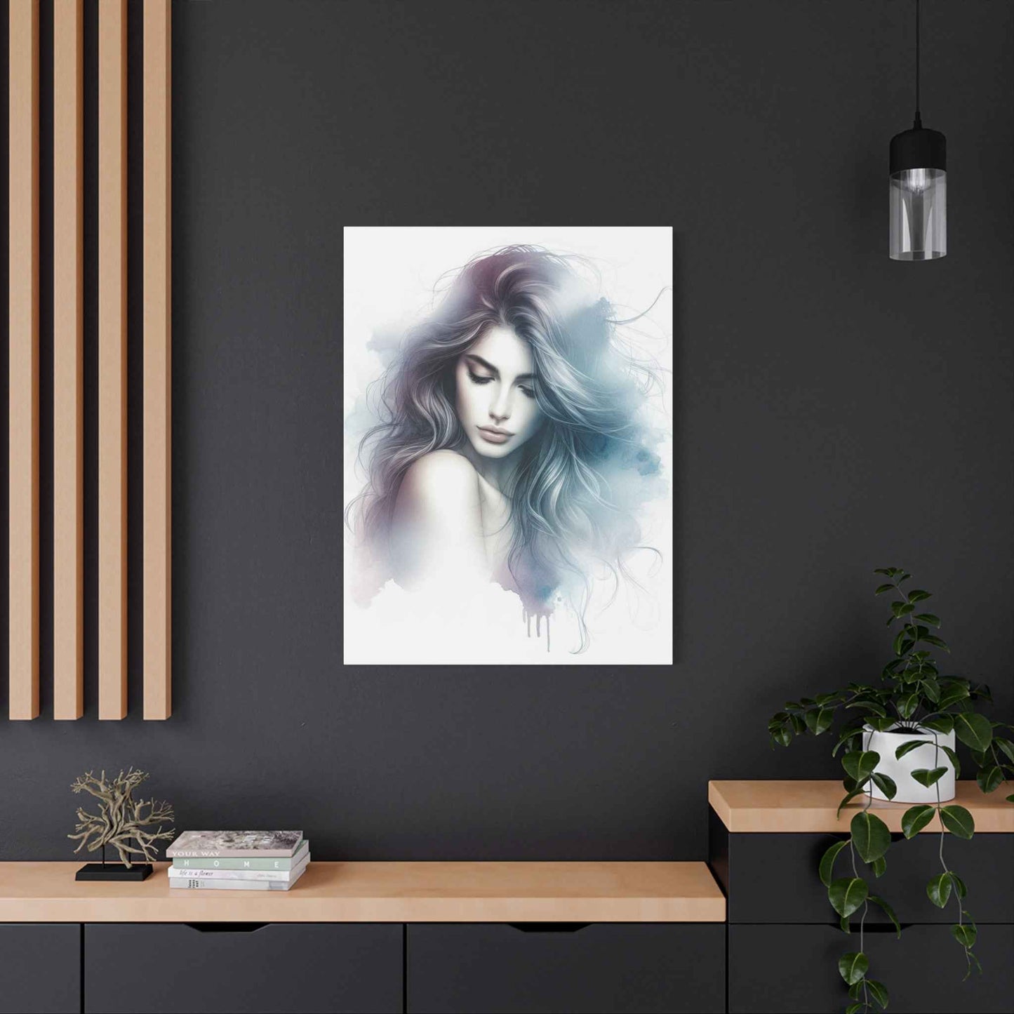 Portrait artistique femme - Œuvre unique pour sublimer votre espace