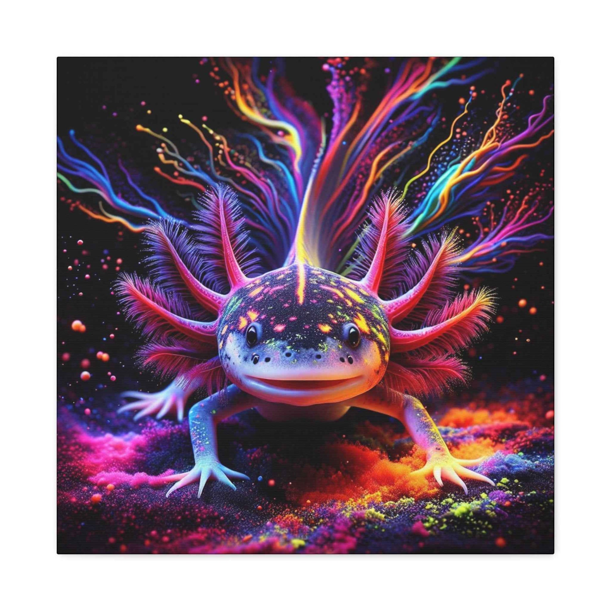 Axolotl Luma - Le compagnon aquatique coloré