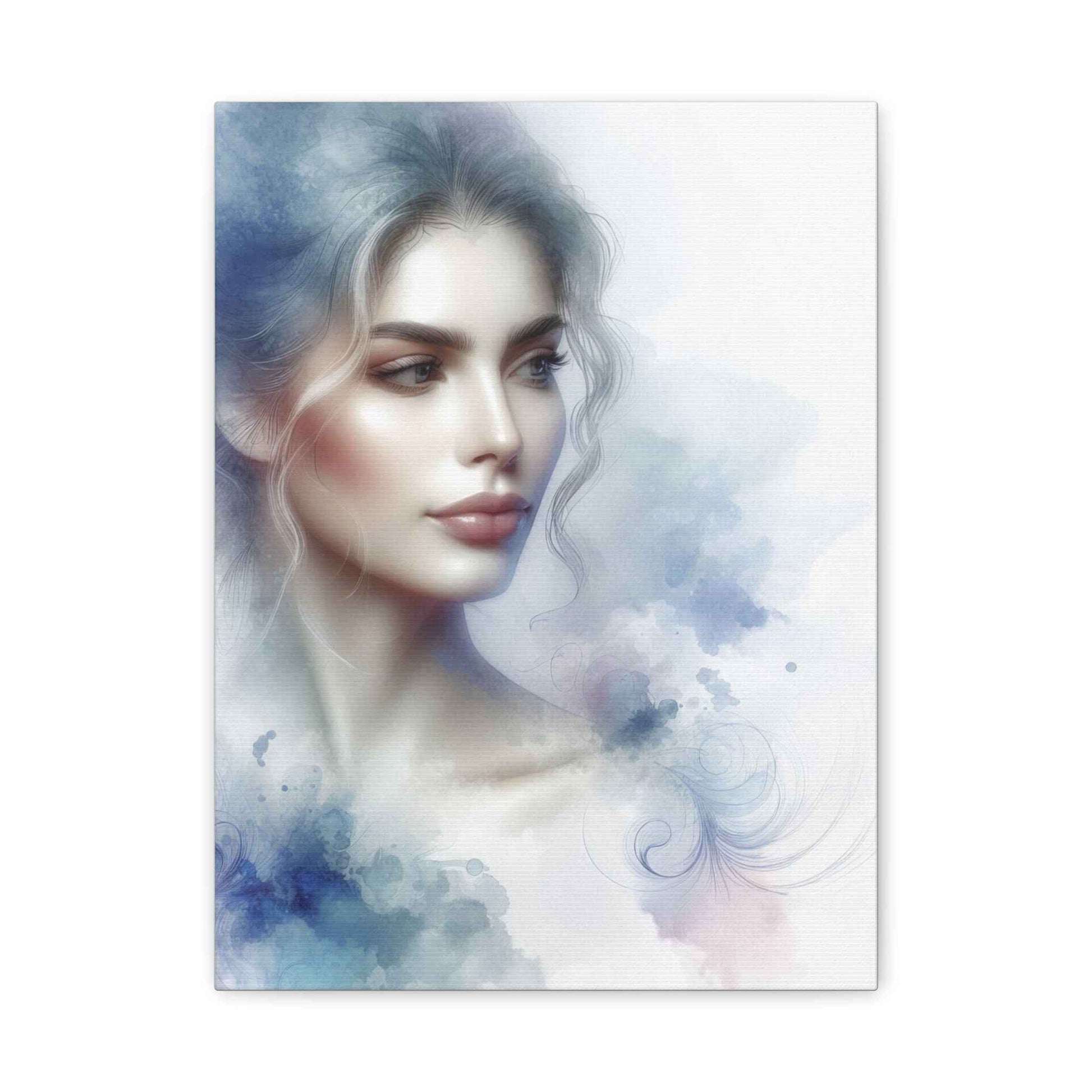 Portrait femme artistique - Art unique pour embellir votre intérieur