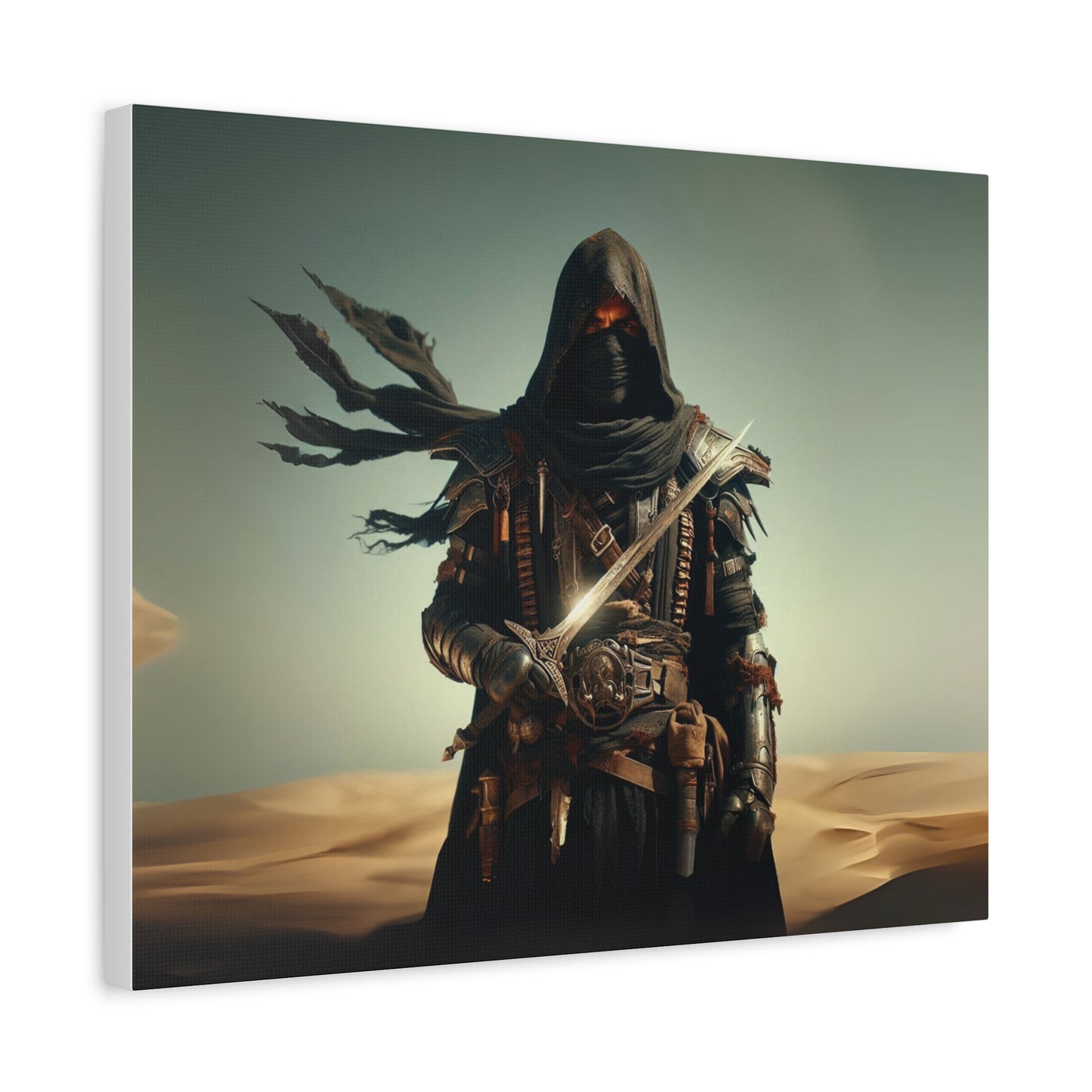 Guerrier du desert - Toile