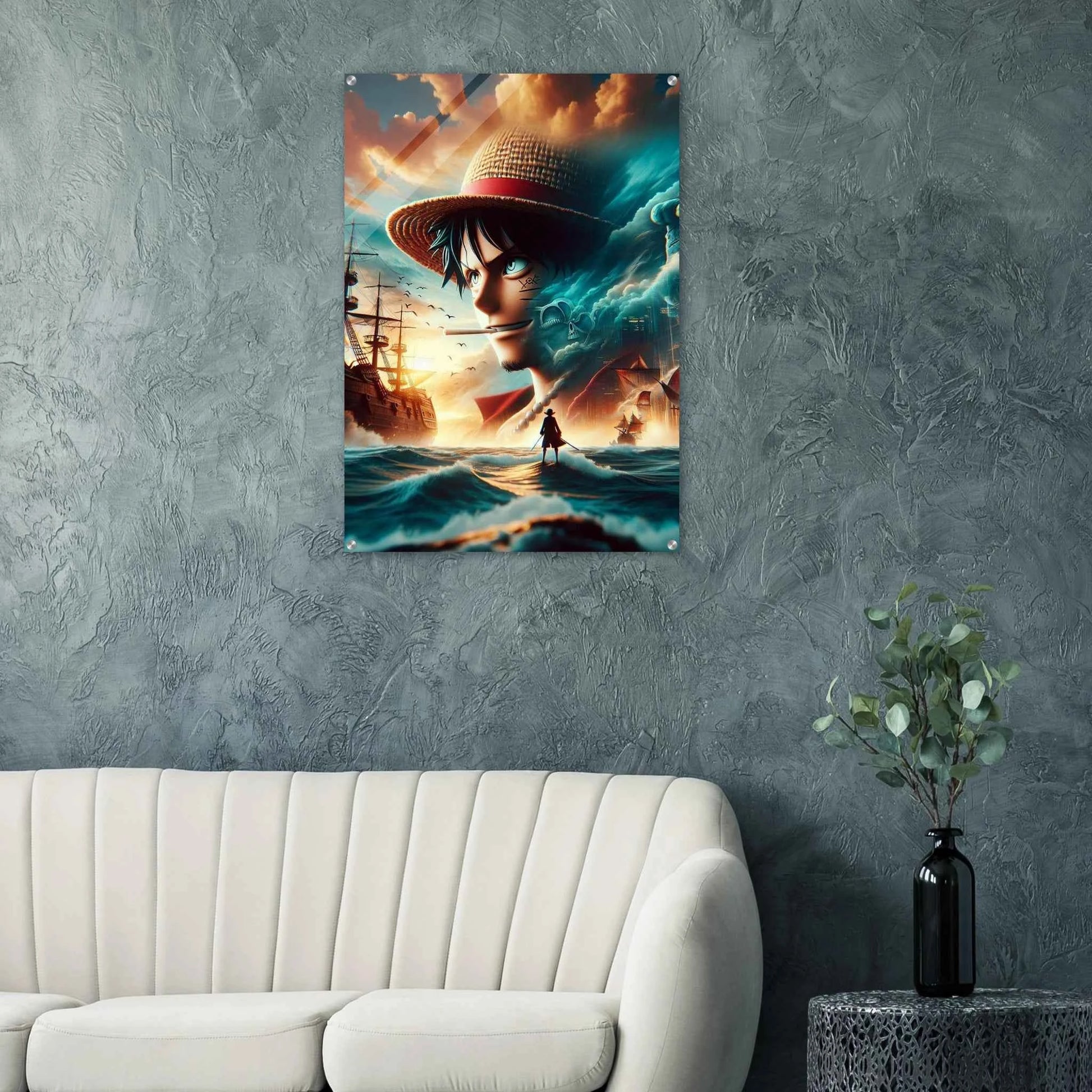 Luffy entre ciel et mer -