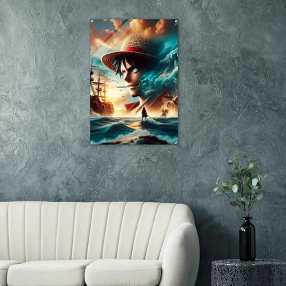 Luffy entre ciel et mer -