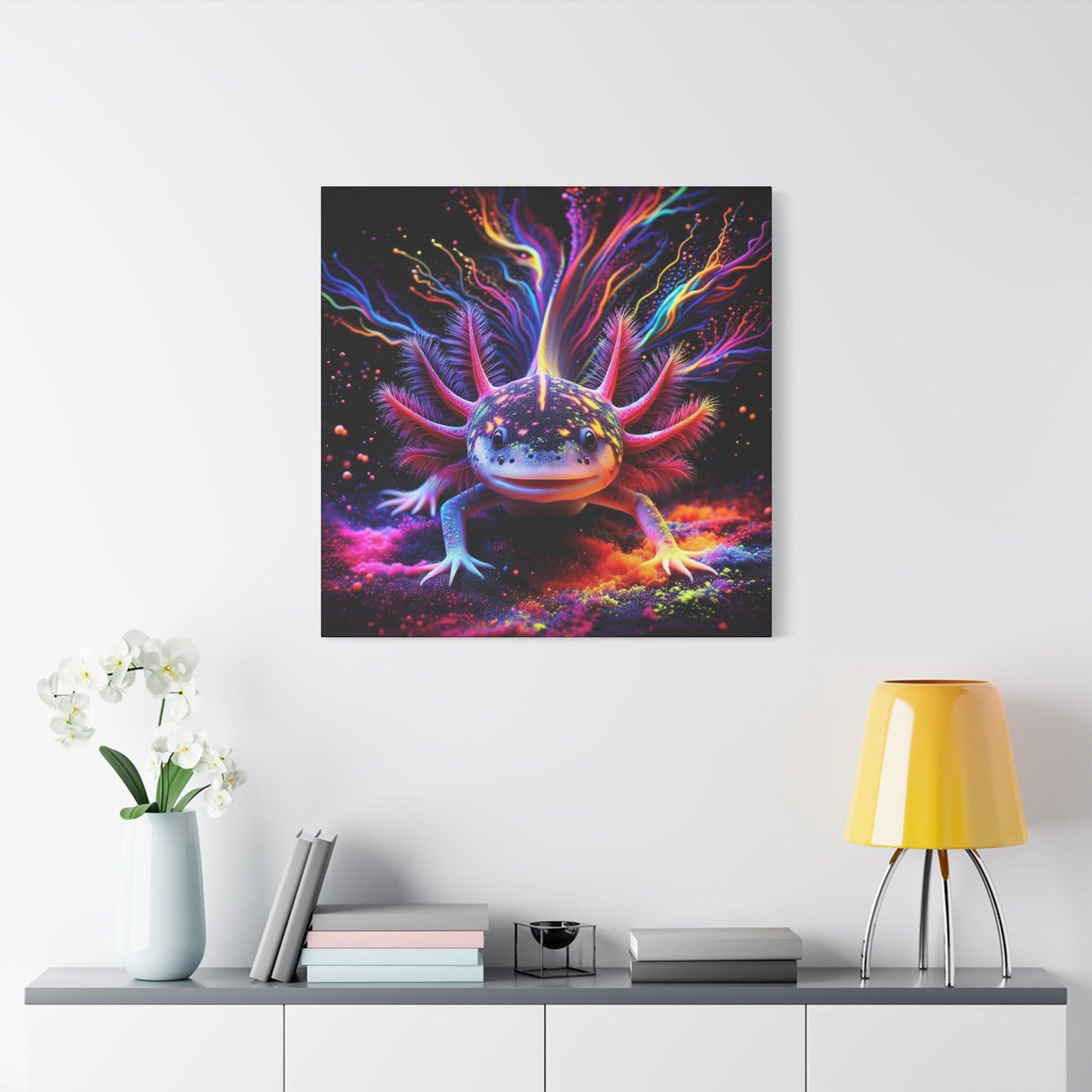 Axolotl Luma - Le compagnon aquatique coloré