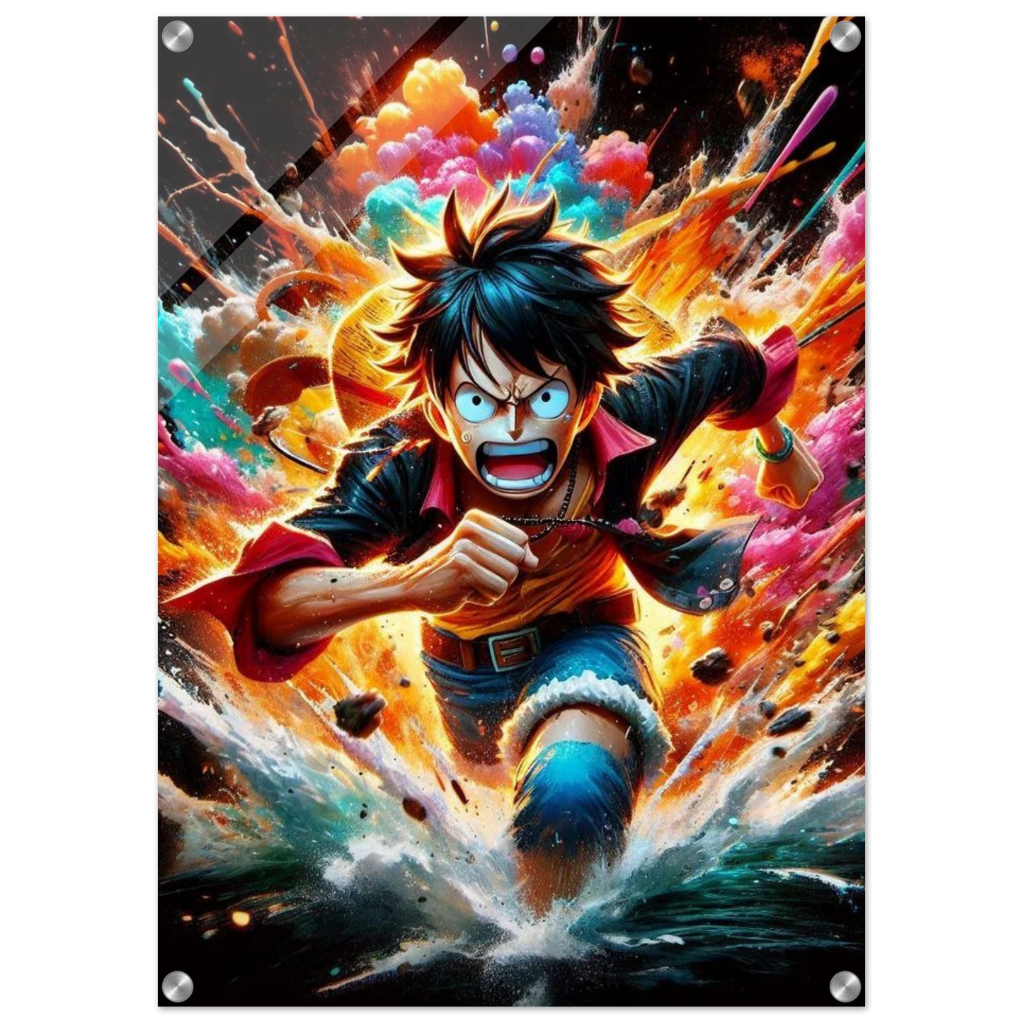Luffy Art Pop -