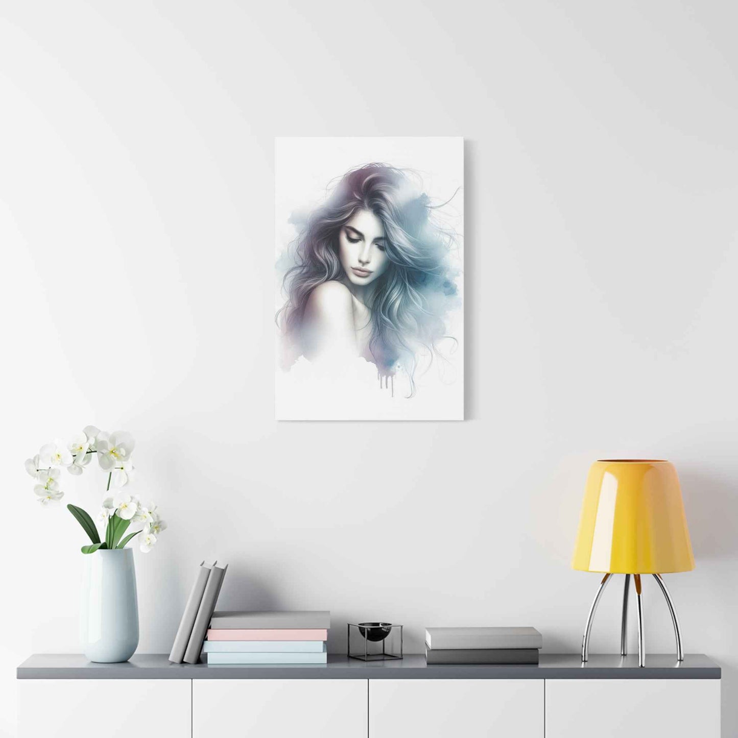 Portrait artistique femme - Œuvre unique pour sublimer votre espace