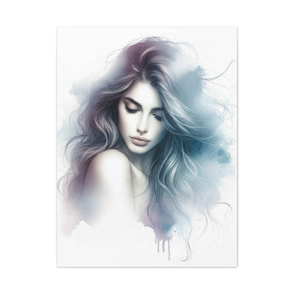 Portrait artistique femme - Œuvre unique pour sublimer votre espace