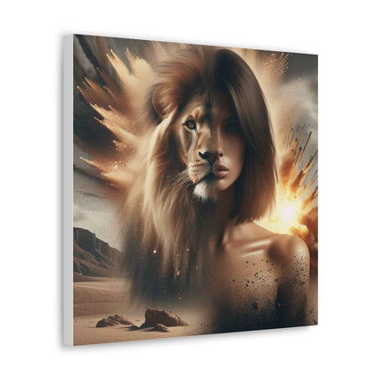 Femme Lion : Force et Élégance Réunies