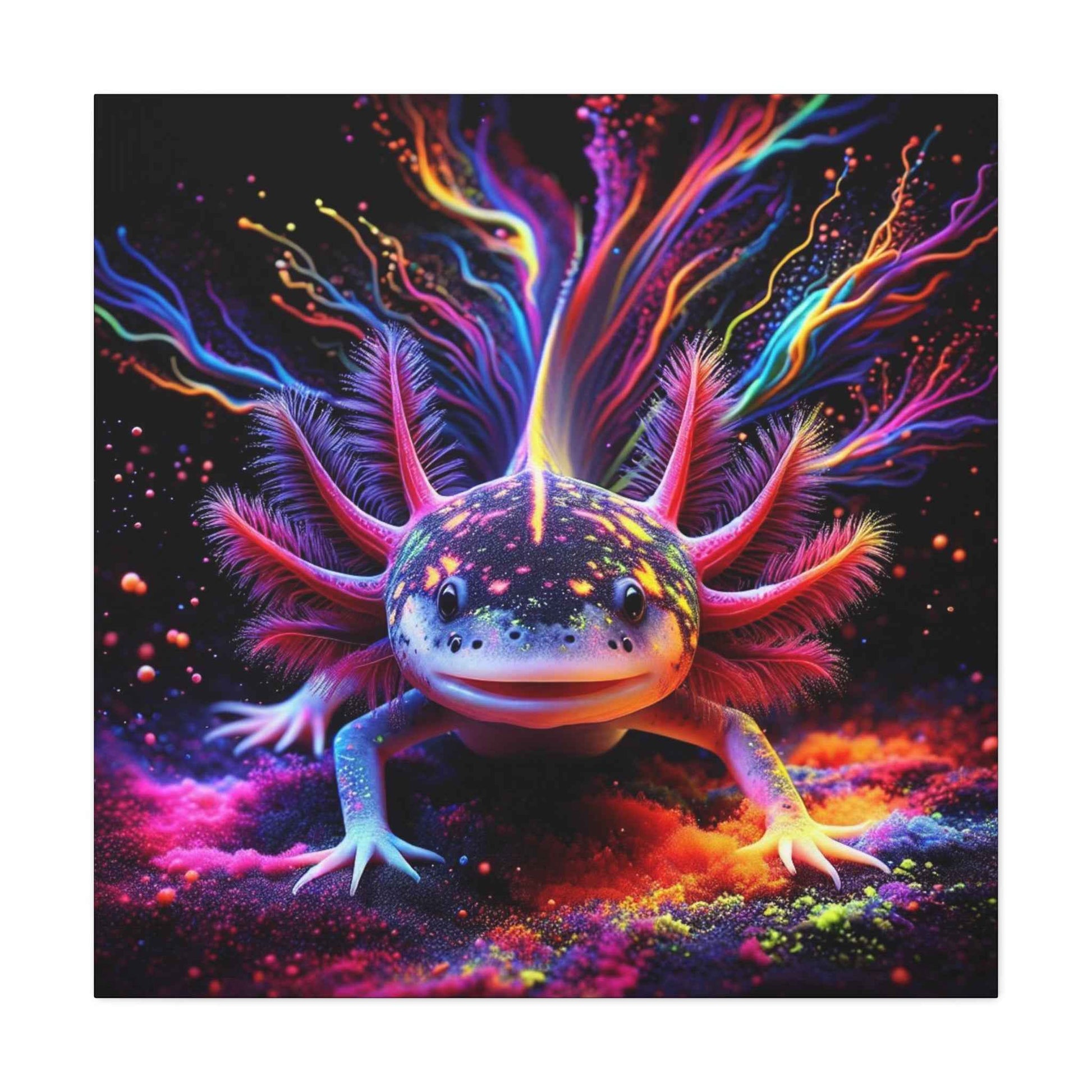 Axolotl Luma - Le compagnon aquatique coloré